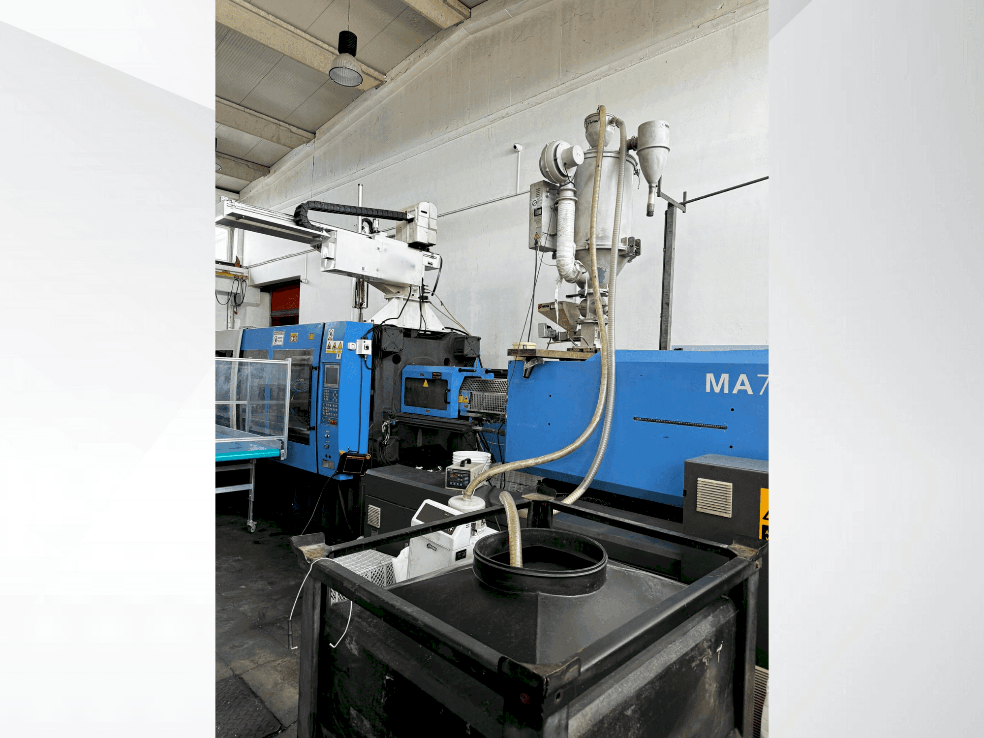 Vue de face de la machine HAITIAN MA 7000/6800