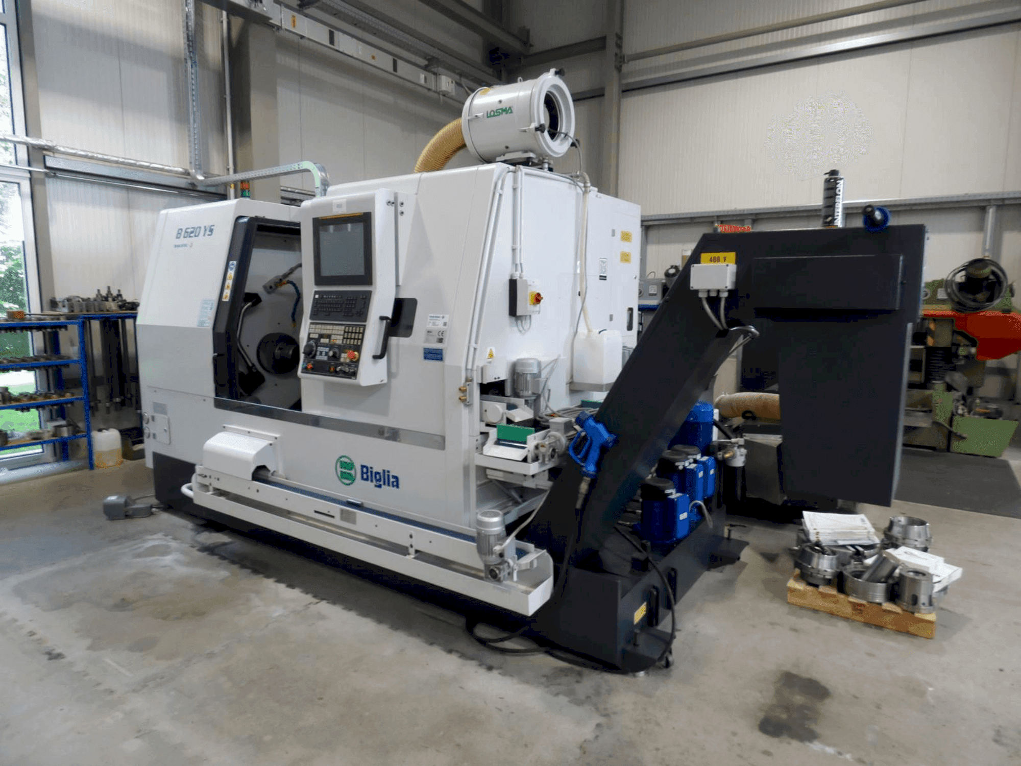 Vue de face de la machine Biglia B620YS