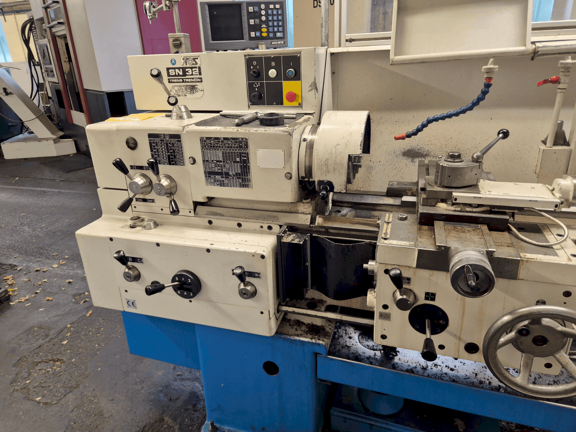 Vue de face de la machine TRENS SN 32