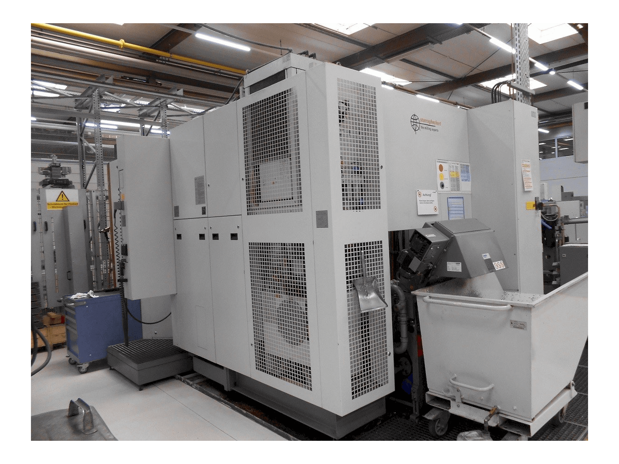 Vue latérale gauche de la machine Heckert HEC 500 D XXL