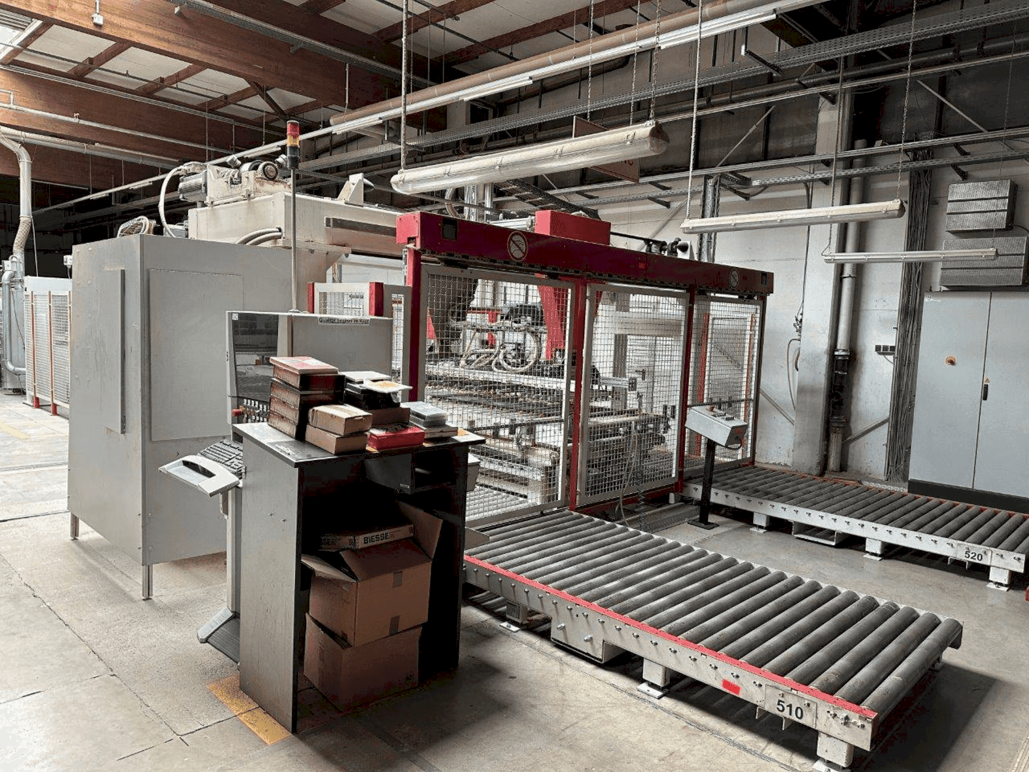 Vue de face de la machine BIESSE TECHNO KERNELL