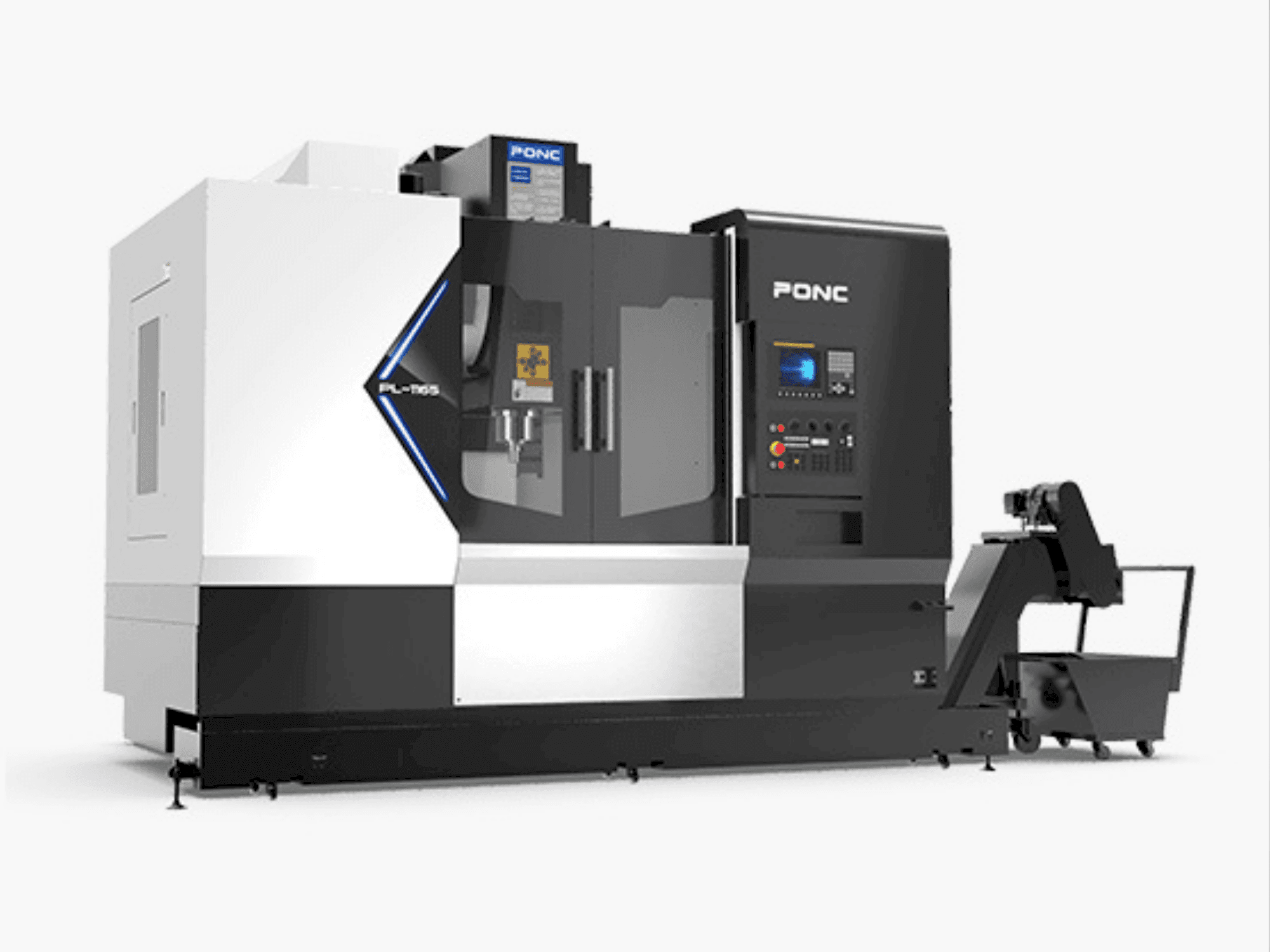 Vue de face de la machine PONC PL 855