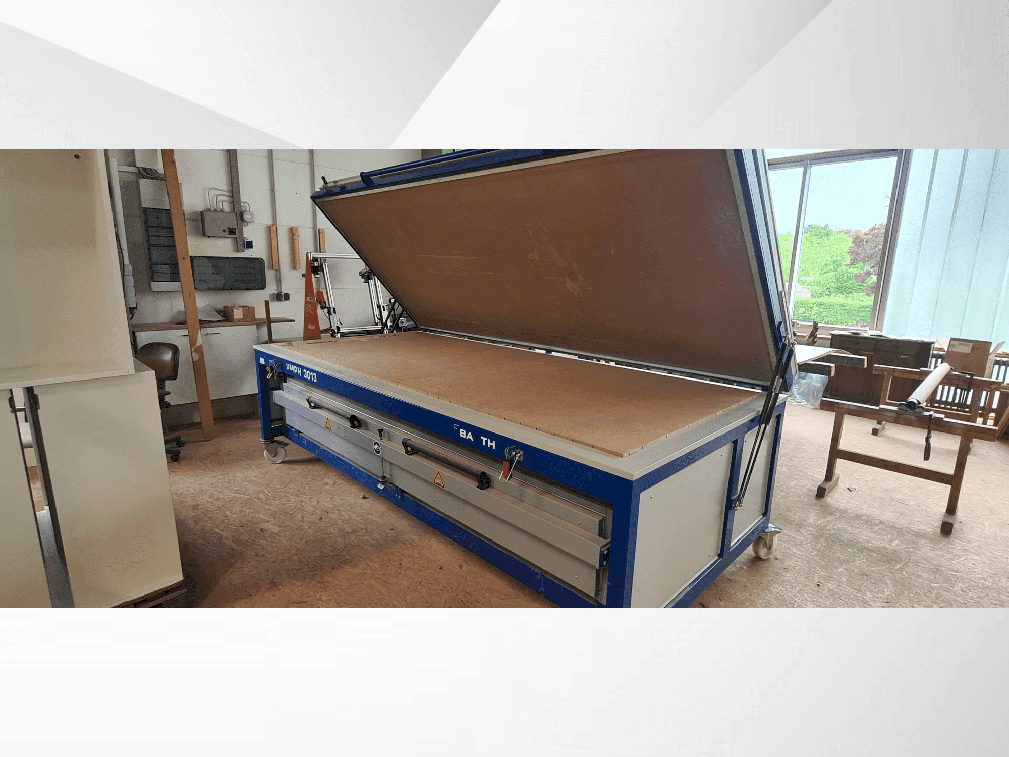 Vue de face de la machine BARTH VMPH 3013