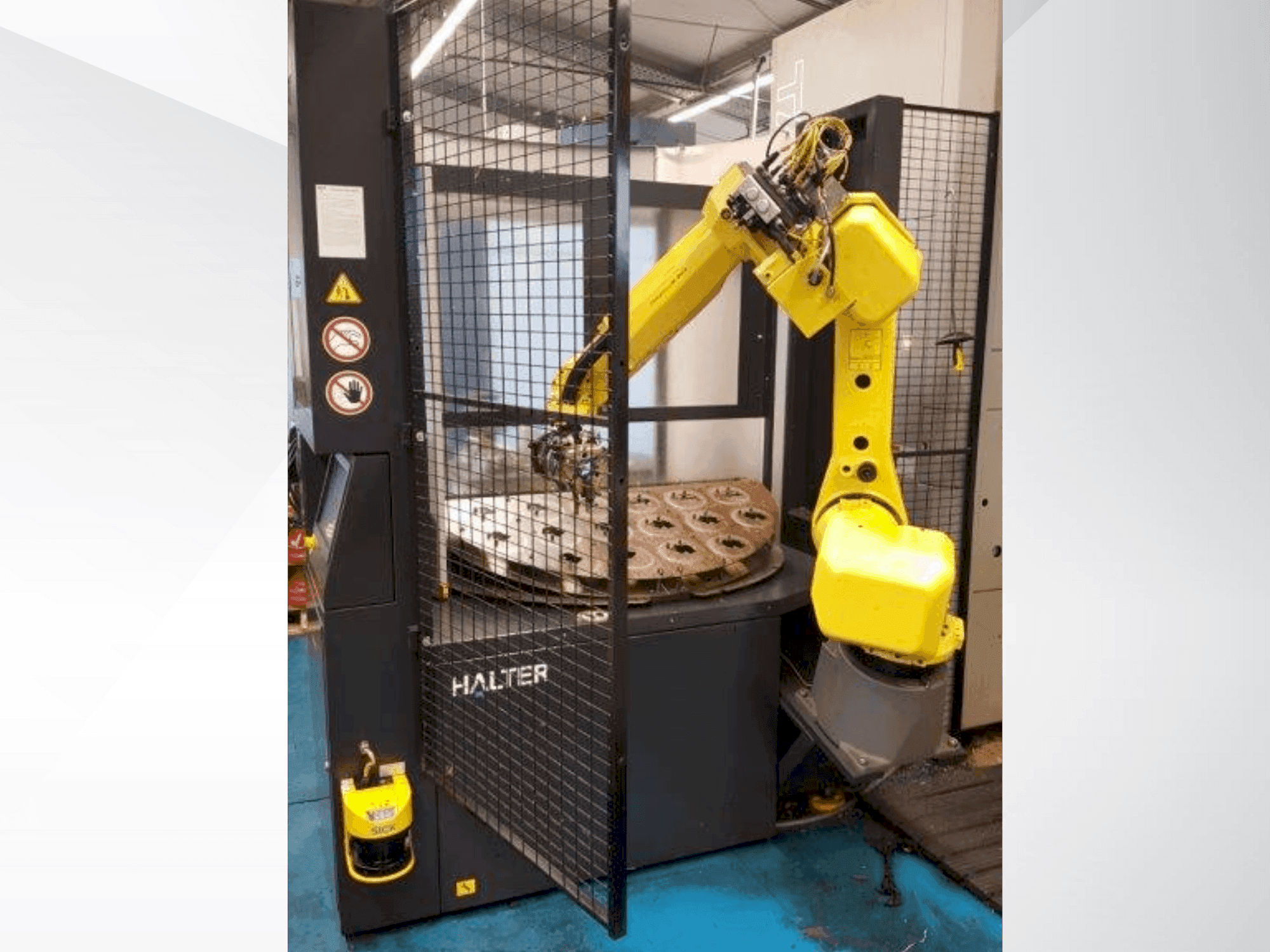 Vue de face de la machine HALTER LoadAssistant 20