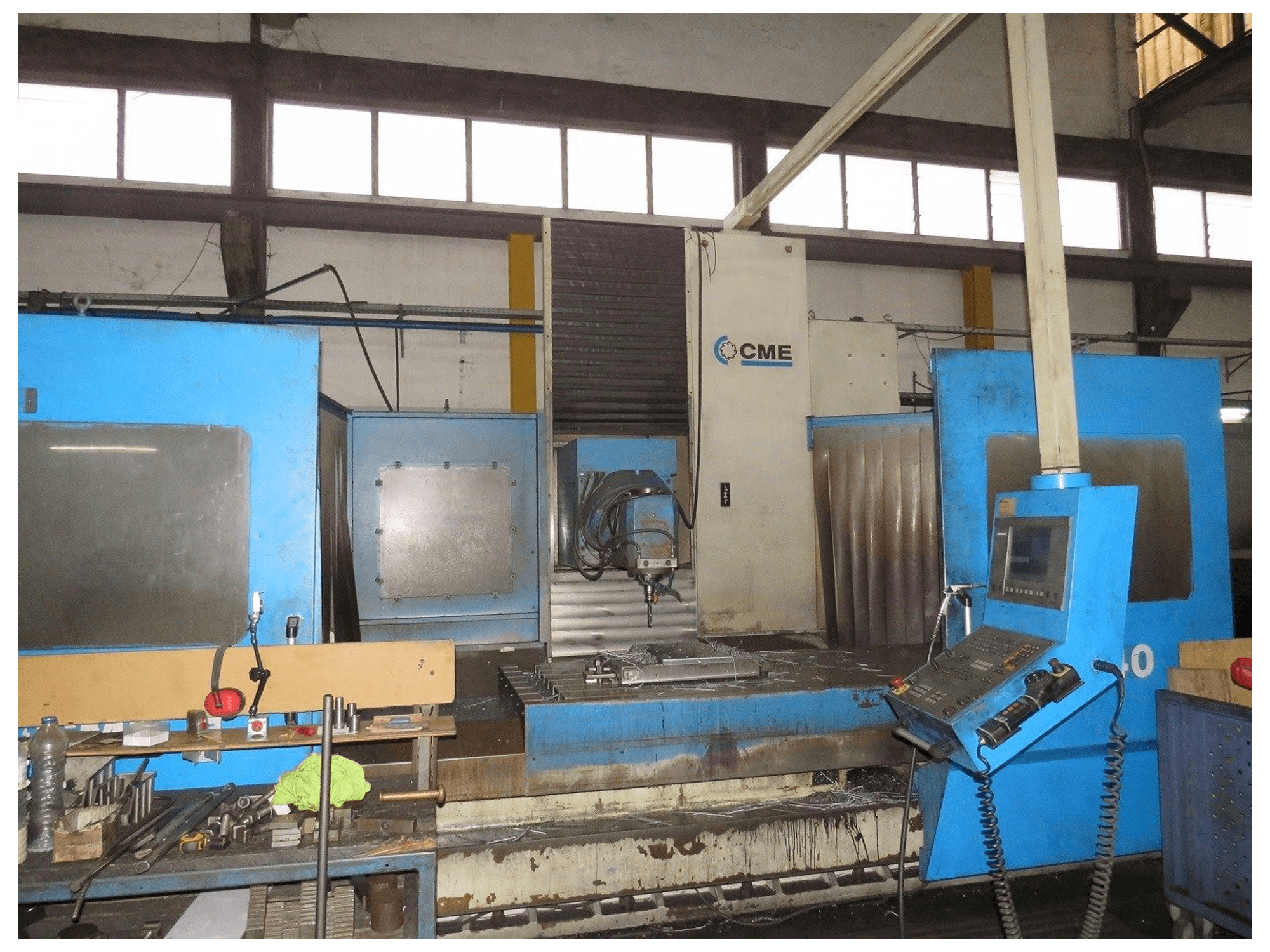 Front view of CME HZ40 machine