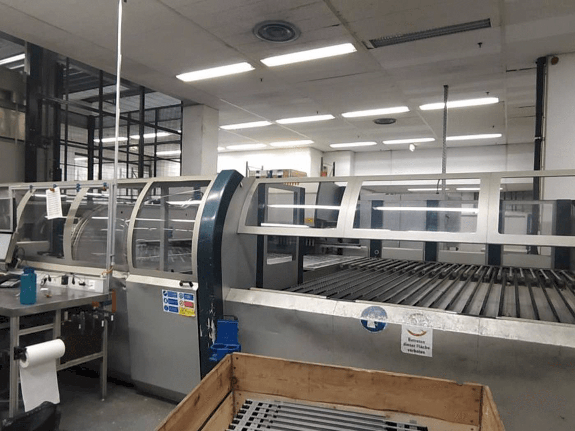 Vue de face de la machine Salvagnini P4