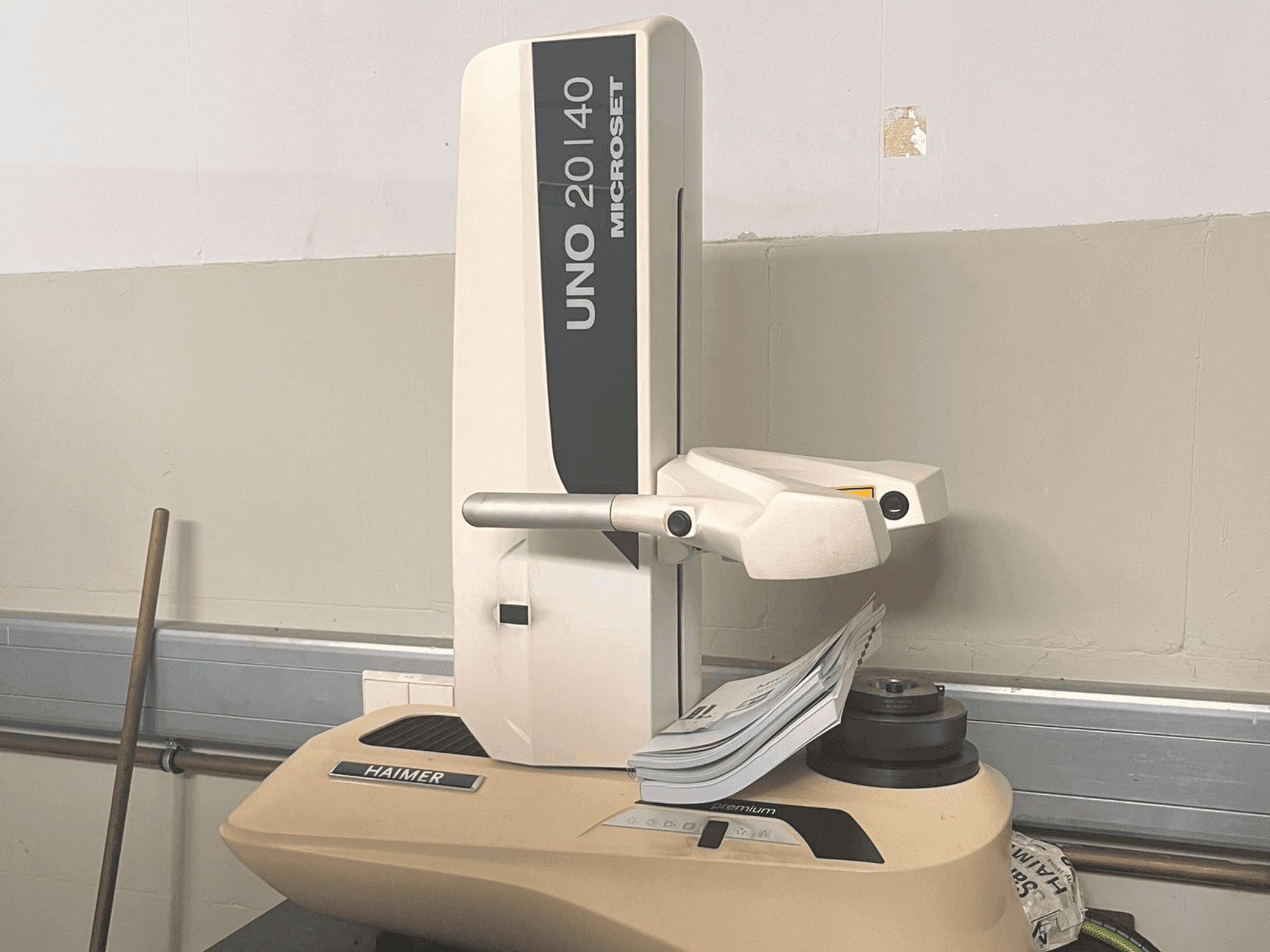 Vue de face de la machine HAIMER UNO 20|40