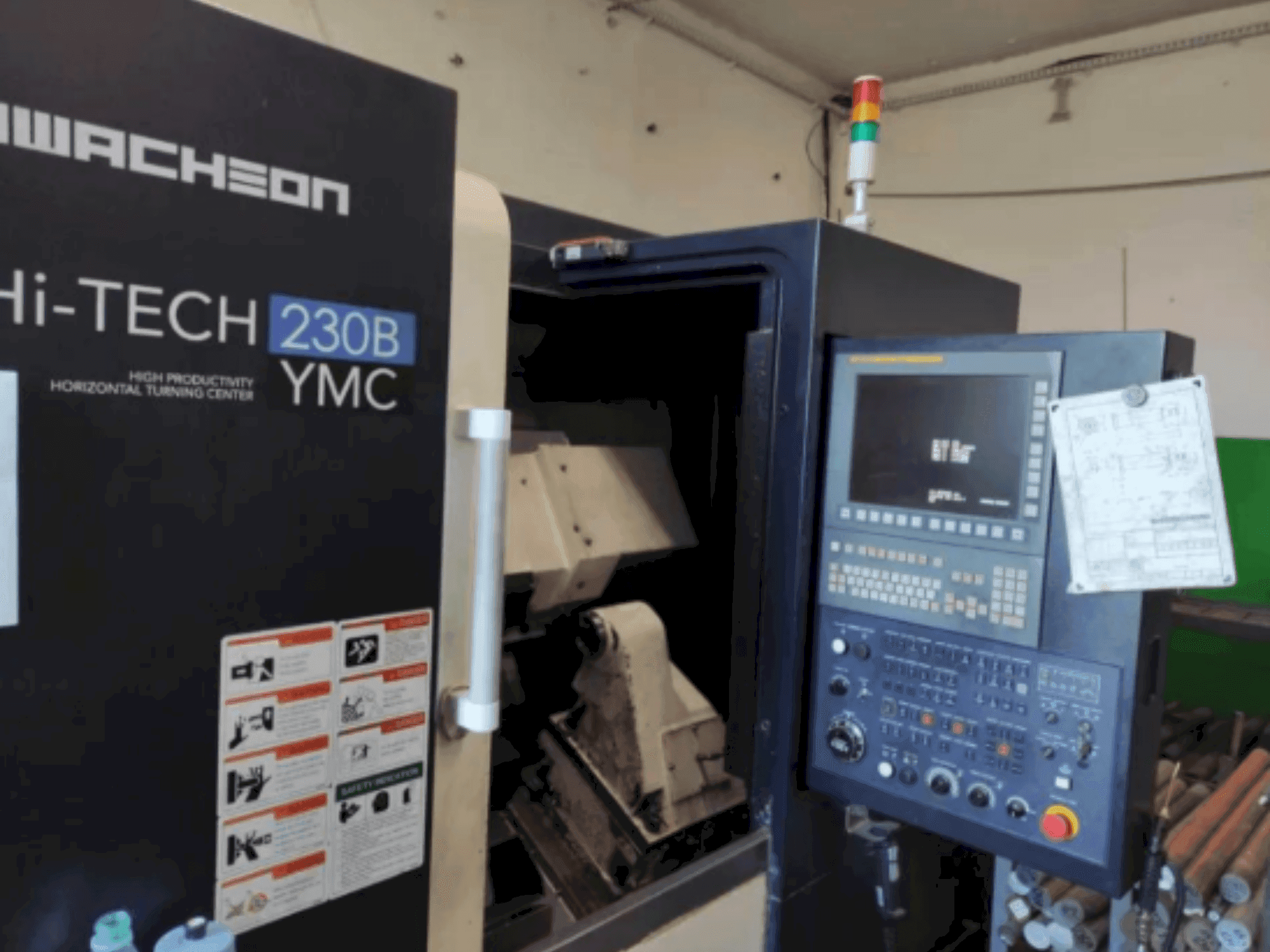 Vue de face de la machine KASTO KASTOpos GA 4