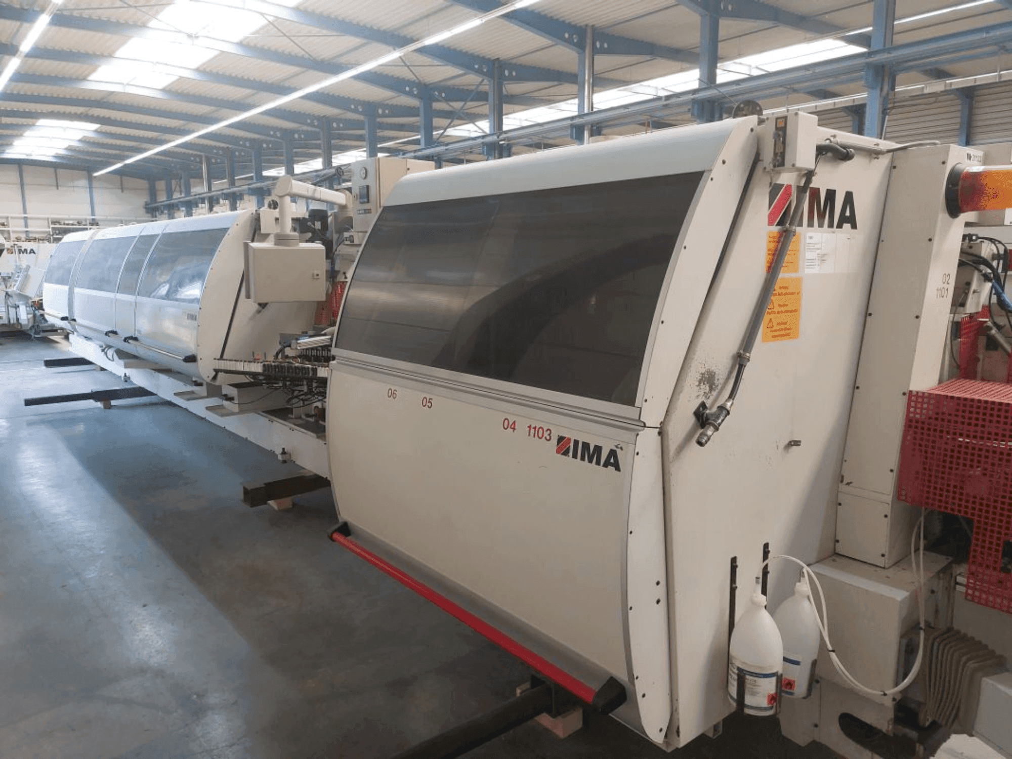 Vue de face de la machine WEHRMANN COMBIMA