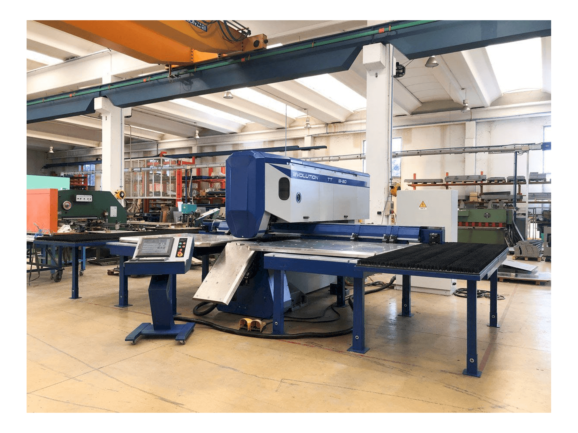 Vue de face de la machine TECHNOLOGY EVOLUTION TT