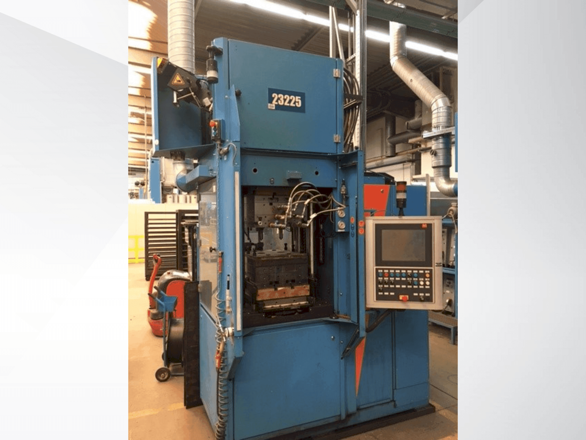 Vue de face de la machine MAPLAN MFT 750/160 edition S