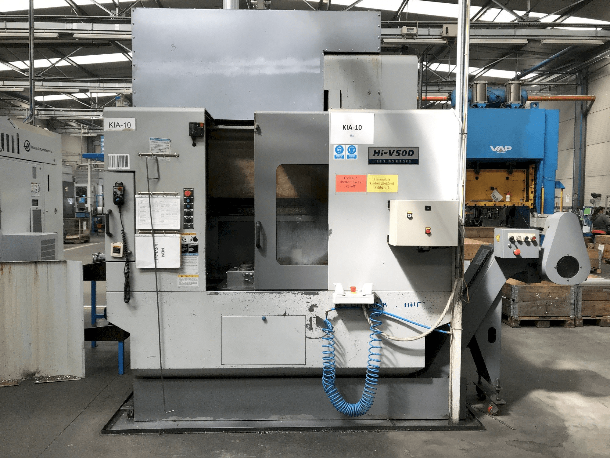 Front view of Hyundai Kia Hi V50D machine