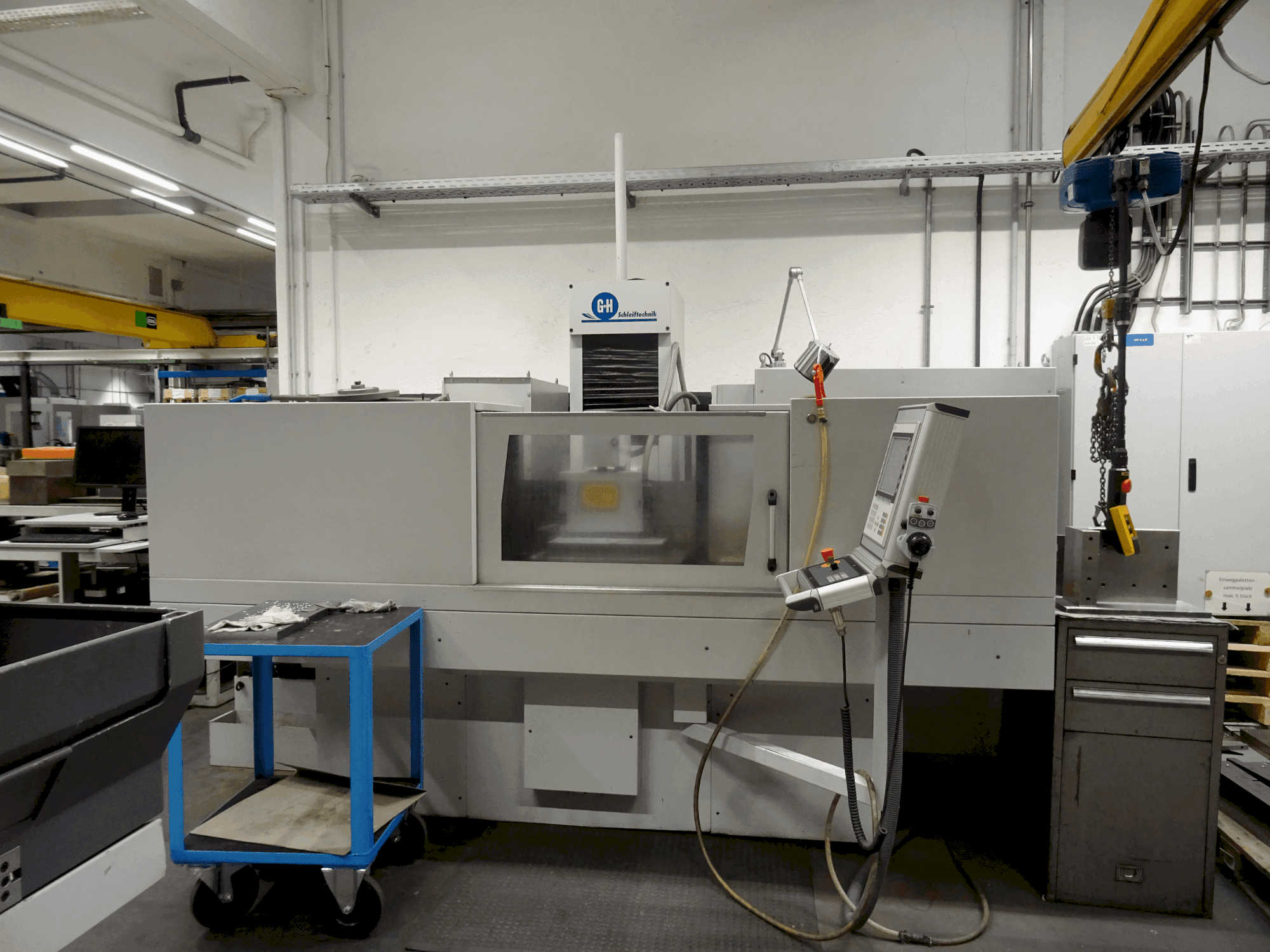 Vue de face de la machine GEIBEL & HOTZ FS 640 Z CB