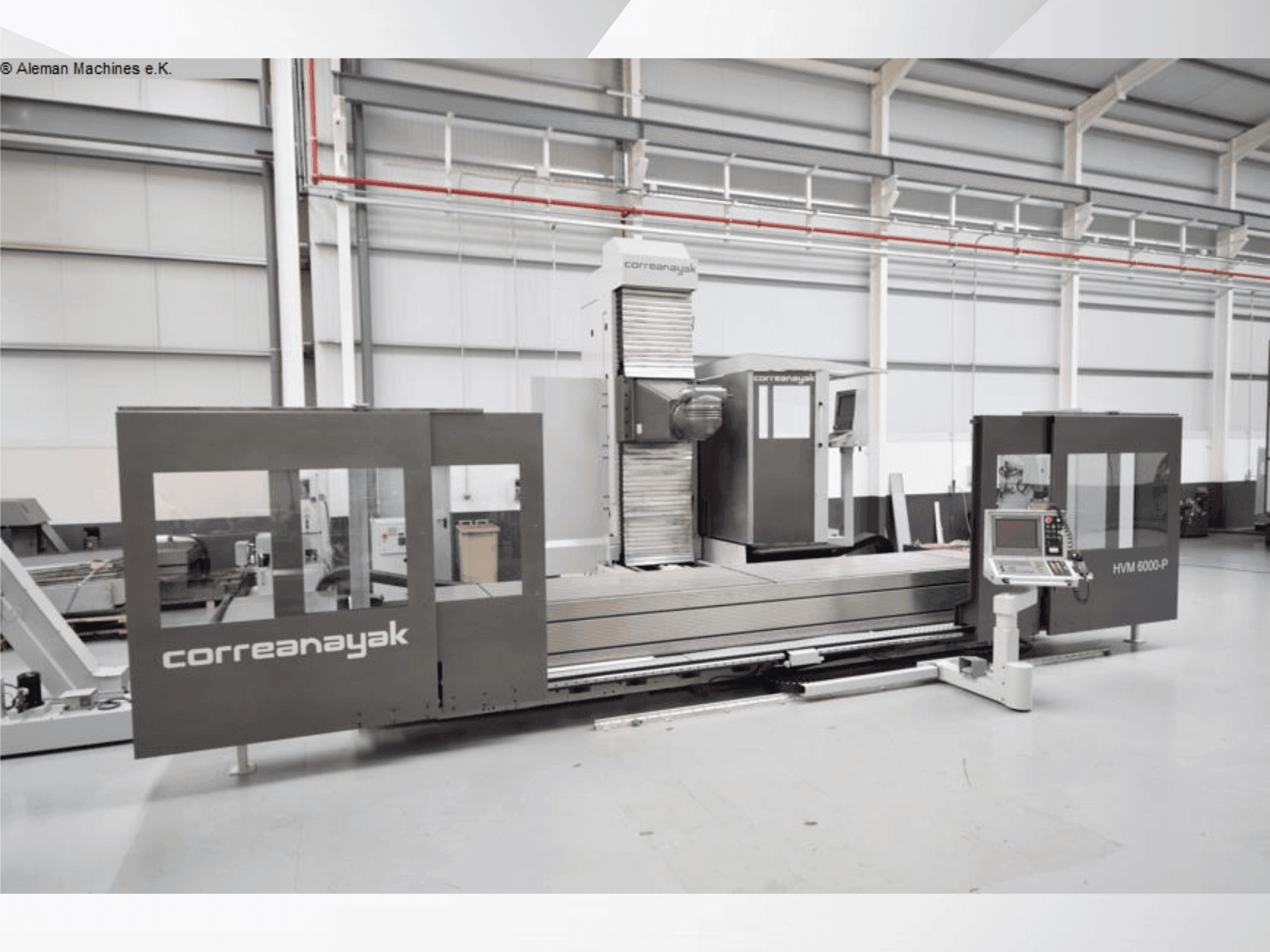 Vue de face de la machine ANAYAK HVM 6000