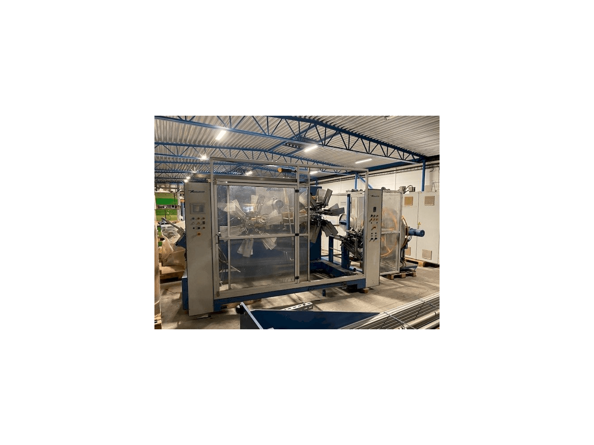 Front view of Maillefer PCL 14-32 machine