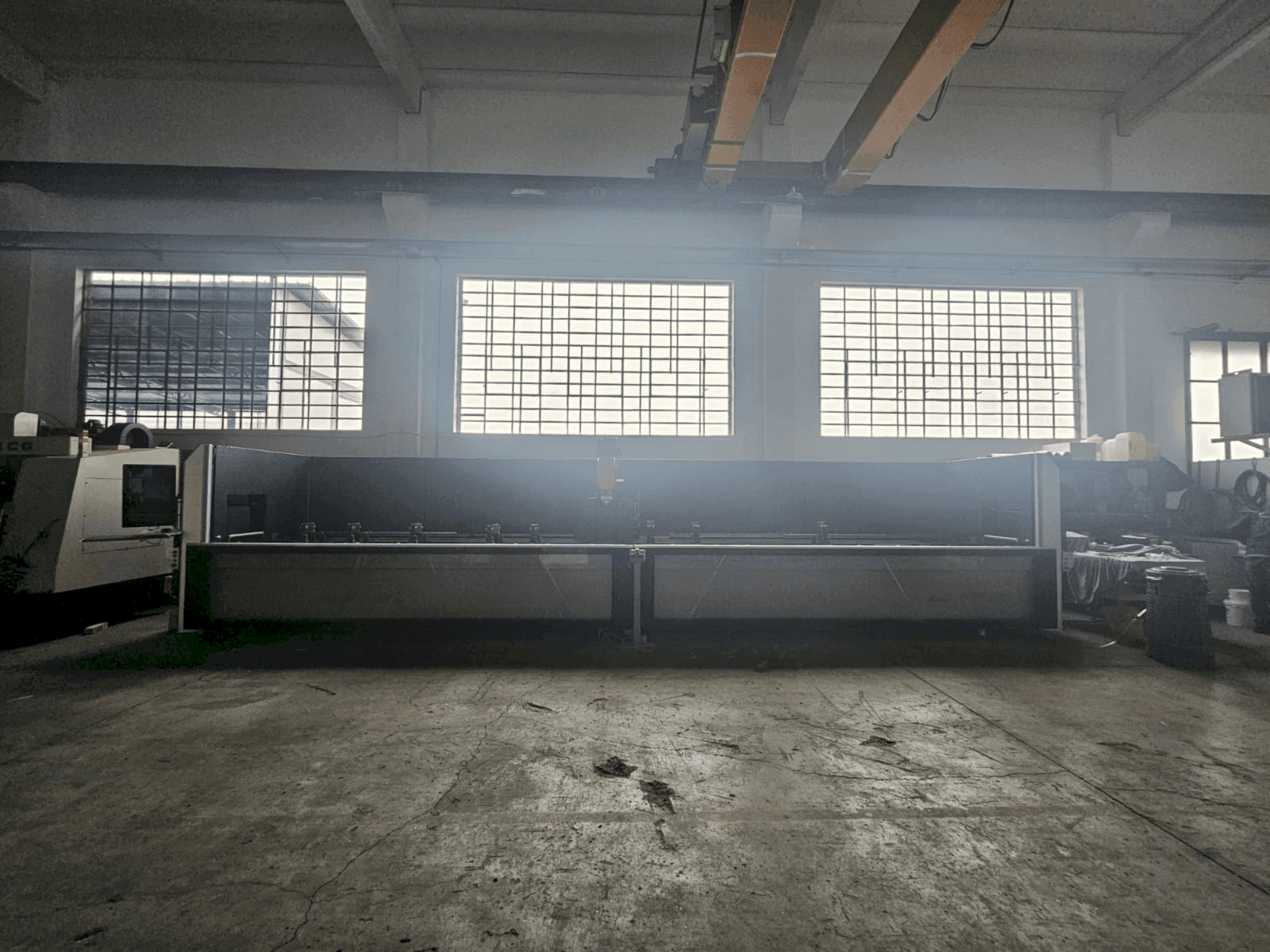 Vue de face de la machine Emmegi COMET X6