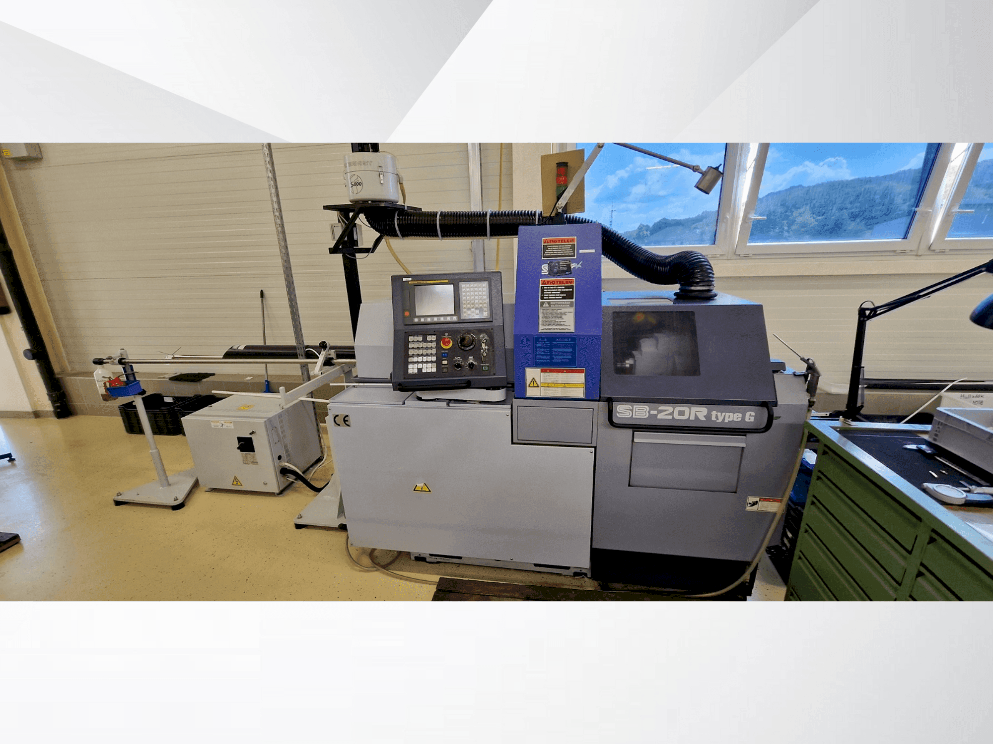 Vue de face de la machine Star SB-20R type G