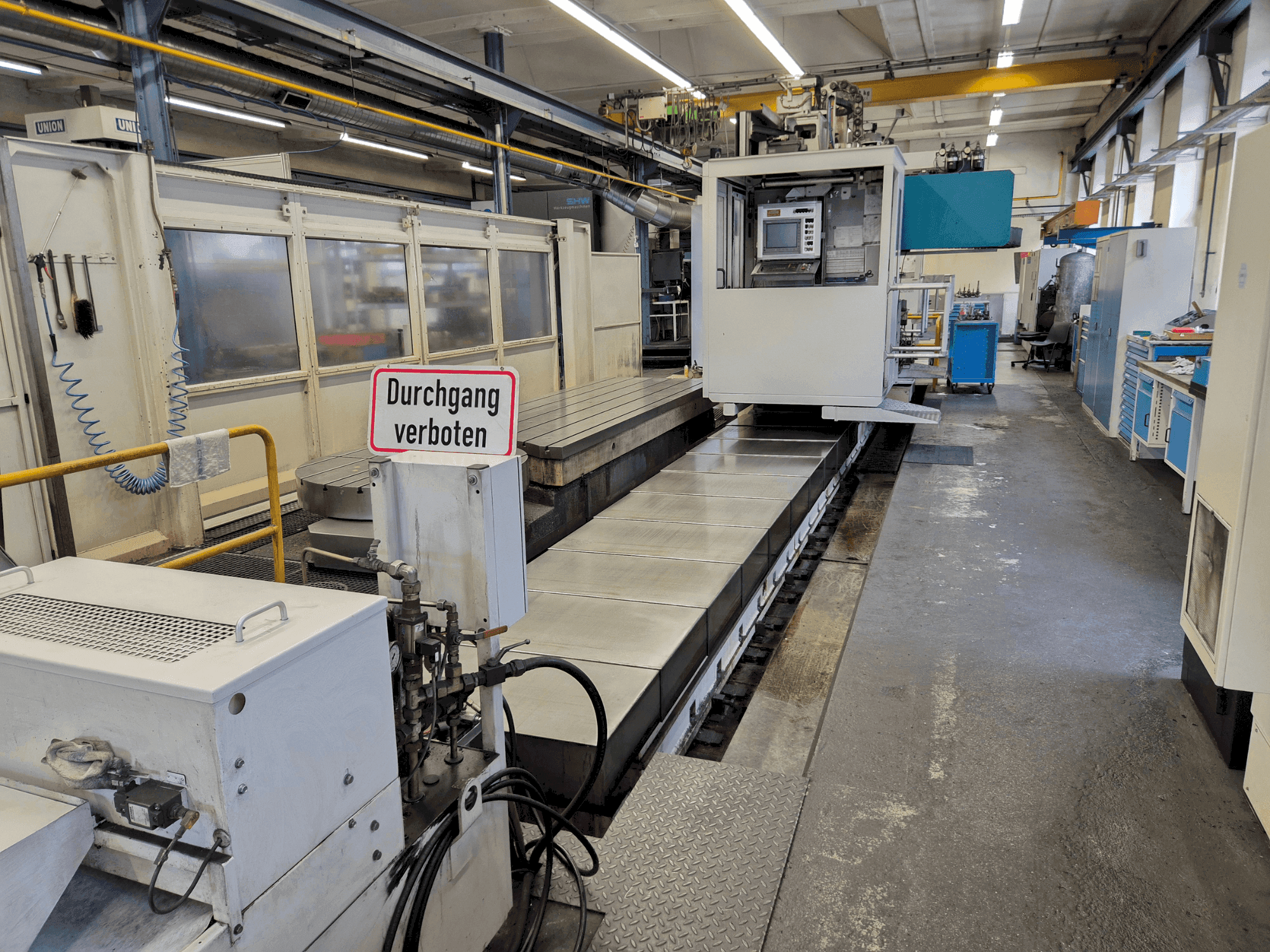 Vue de face de la machine SHW Powerspeed 5