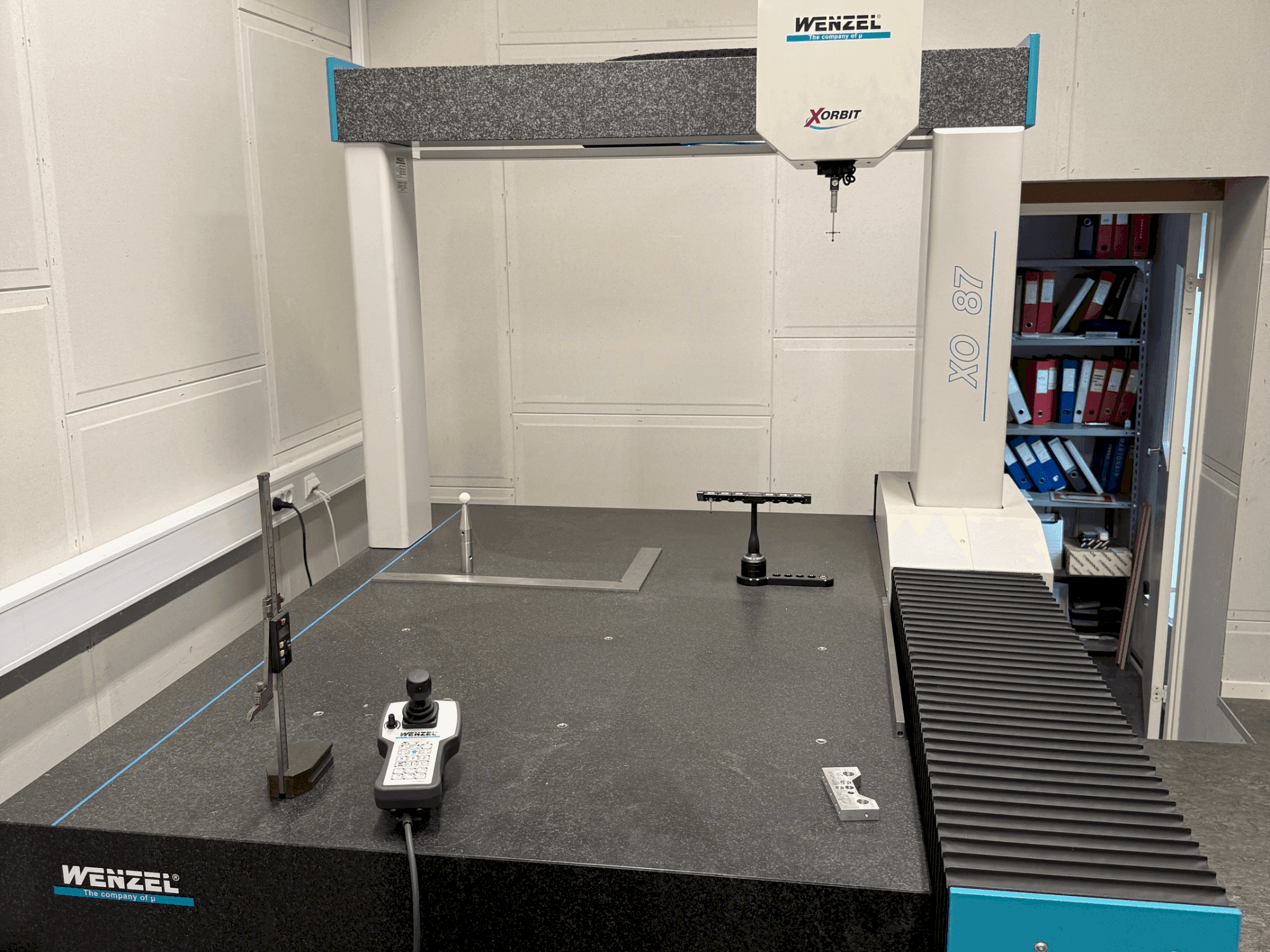 Vue de face de la machine Wenzel XO 87