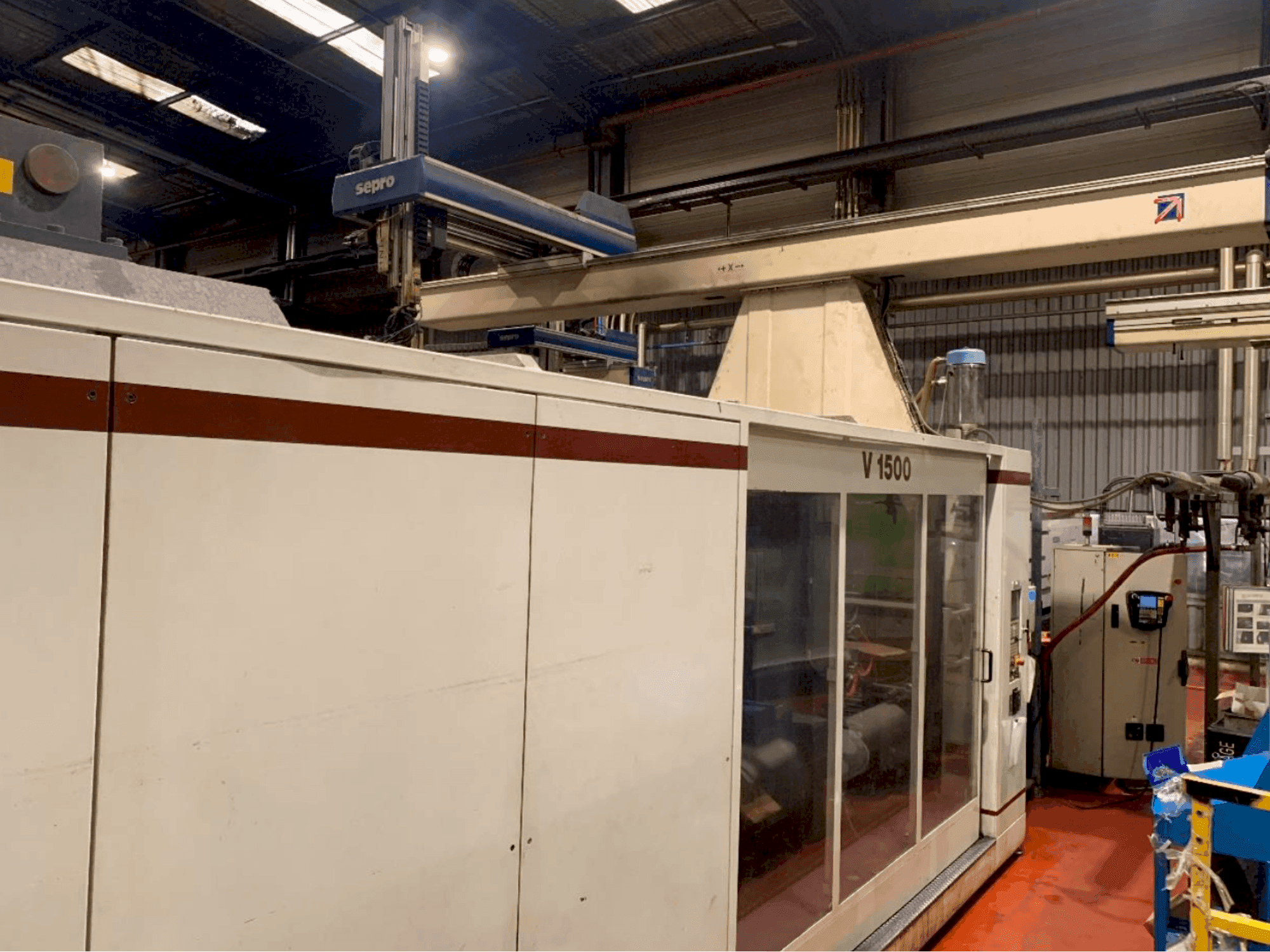 Vue de face de la machine Negri Bossi 15000 H - 15200