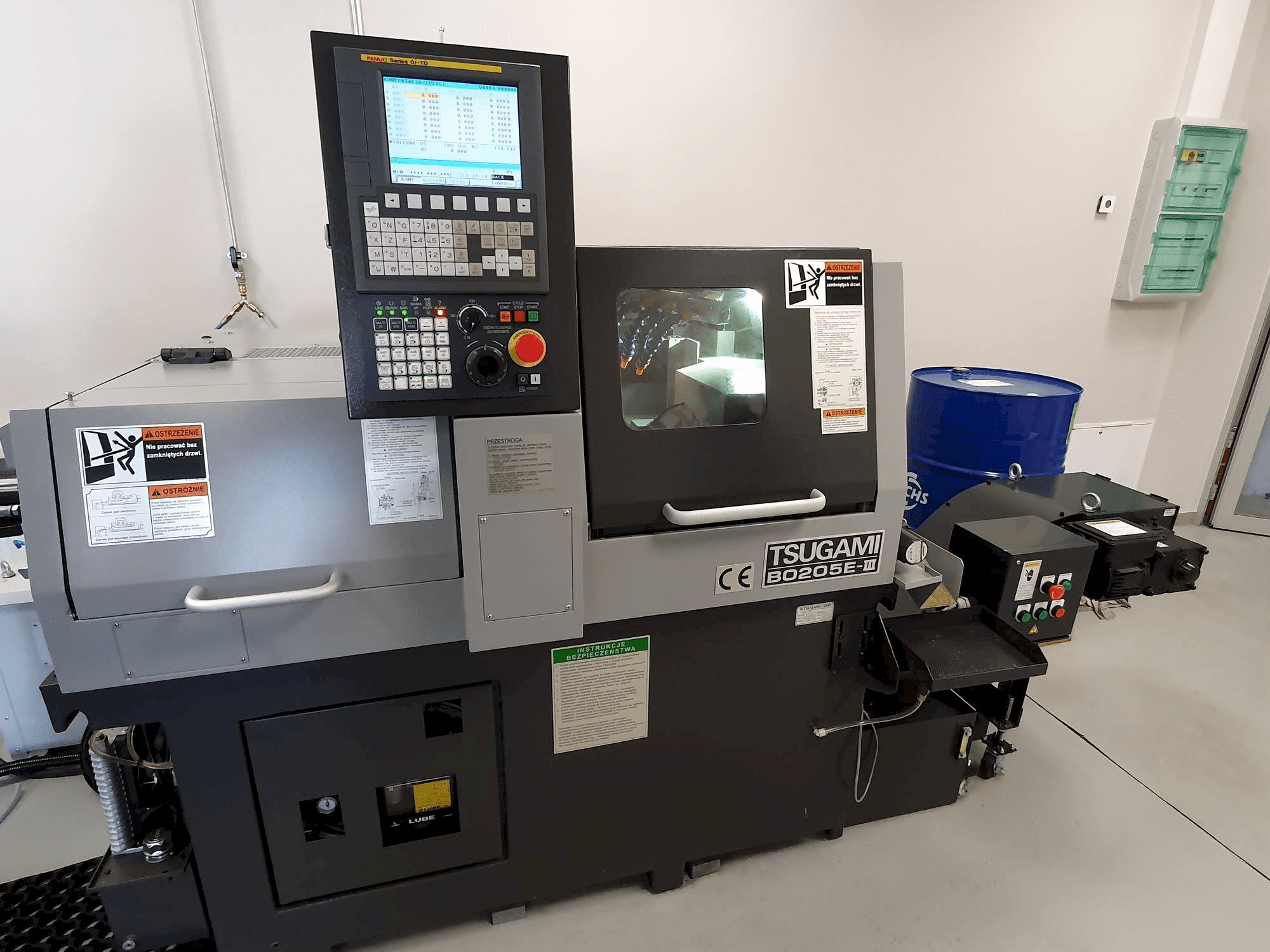 Front view of TSUGAMI B0205E-III machine