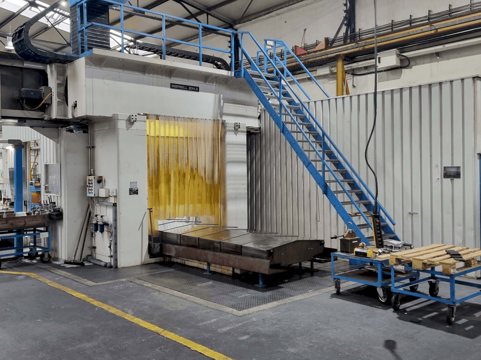 Vue de face de la machine INGERSOLL BOHLE FPMS 1200