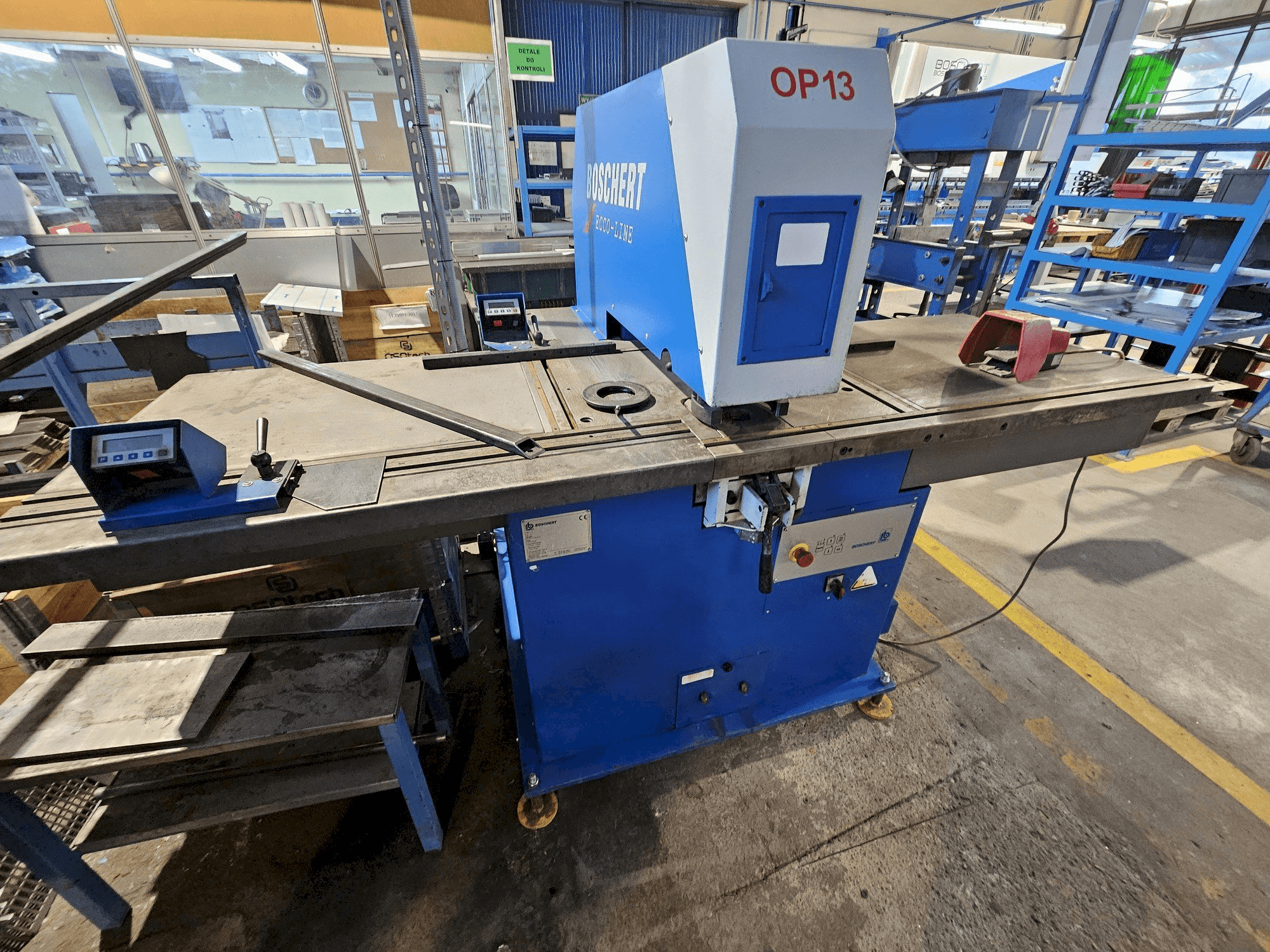 Vue de face de la machine BOSCHERT EL 500 Digital