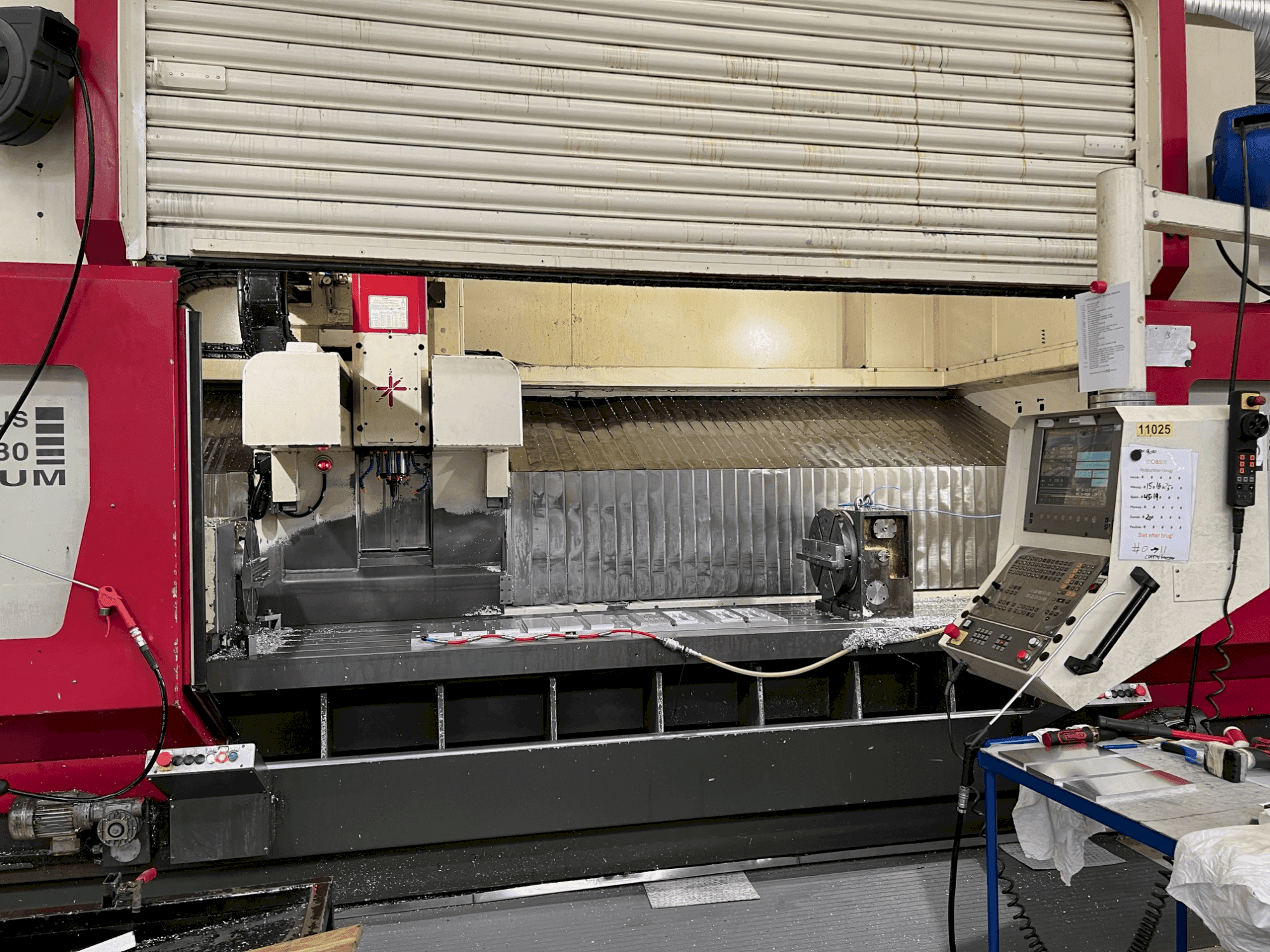 Vue de face de la machine HEDELIUS CB80M-3200