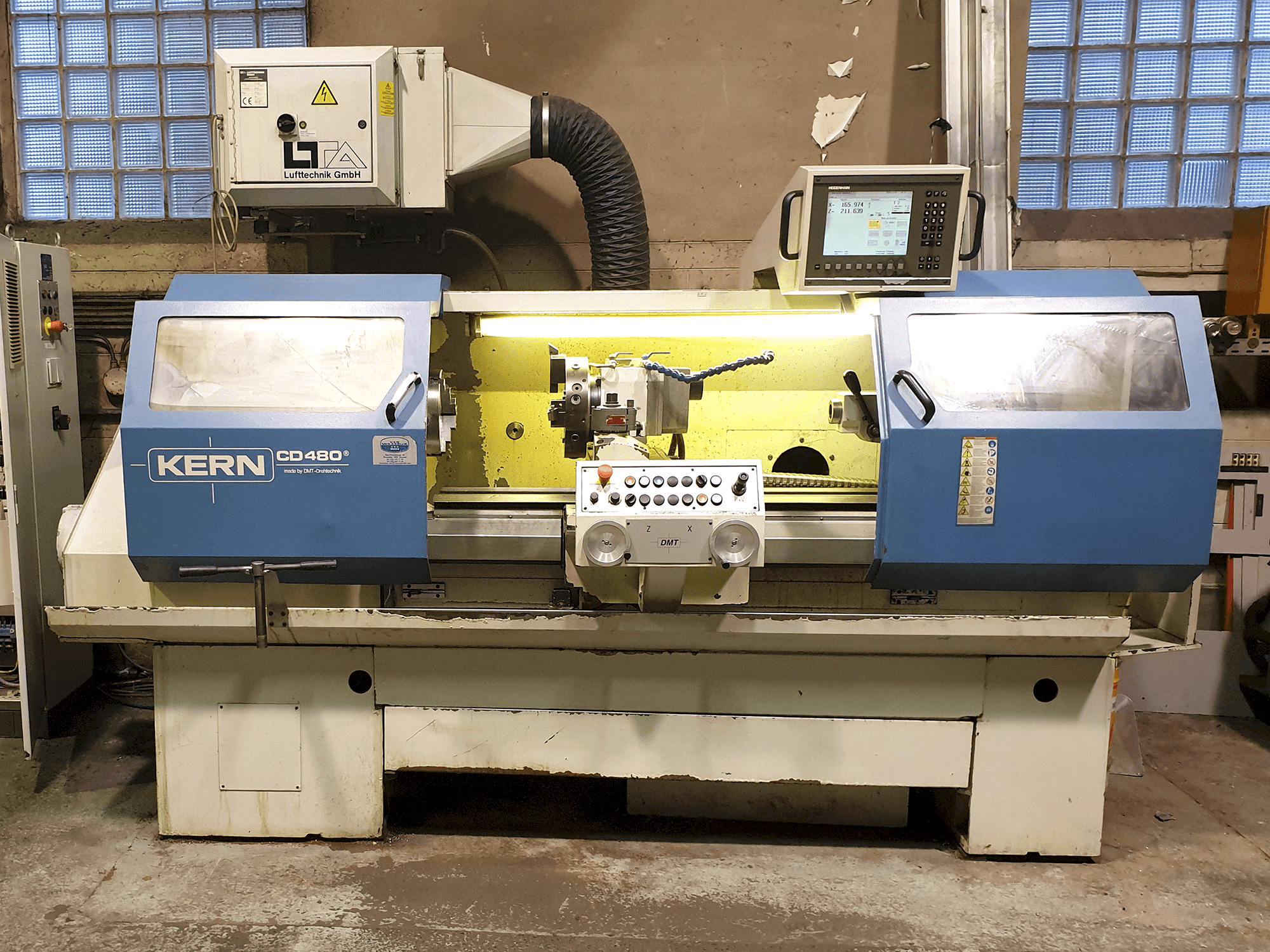 Front view of KERN CD 480 Machine