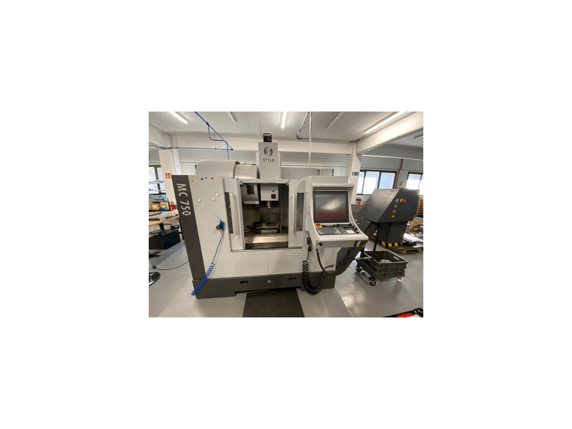 Vue de face de la machine STYLE MC 750