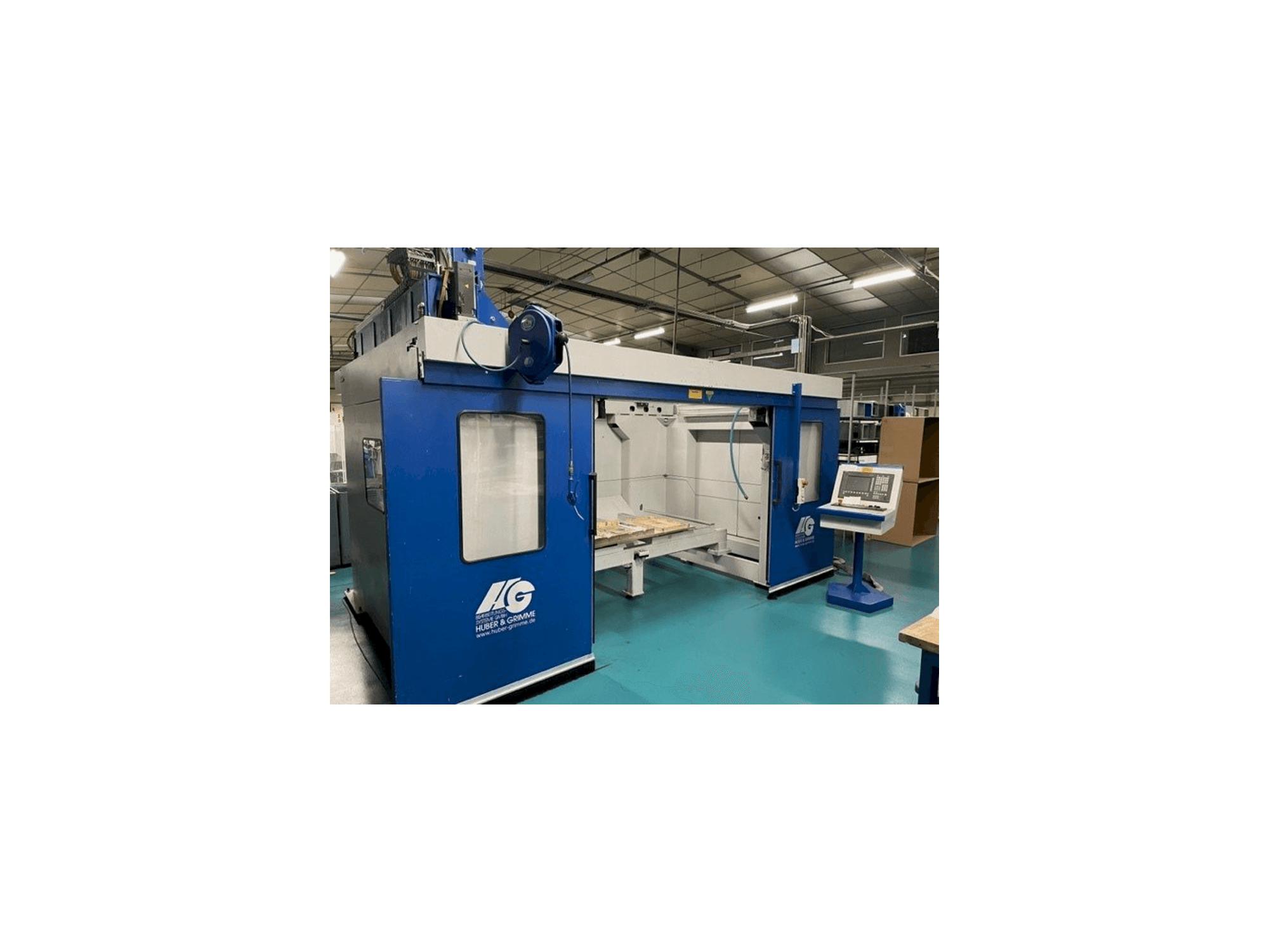 Vue de face de la machine HG GRIMME GSF 20/10