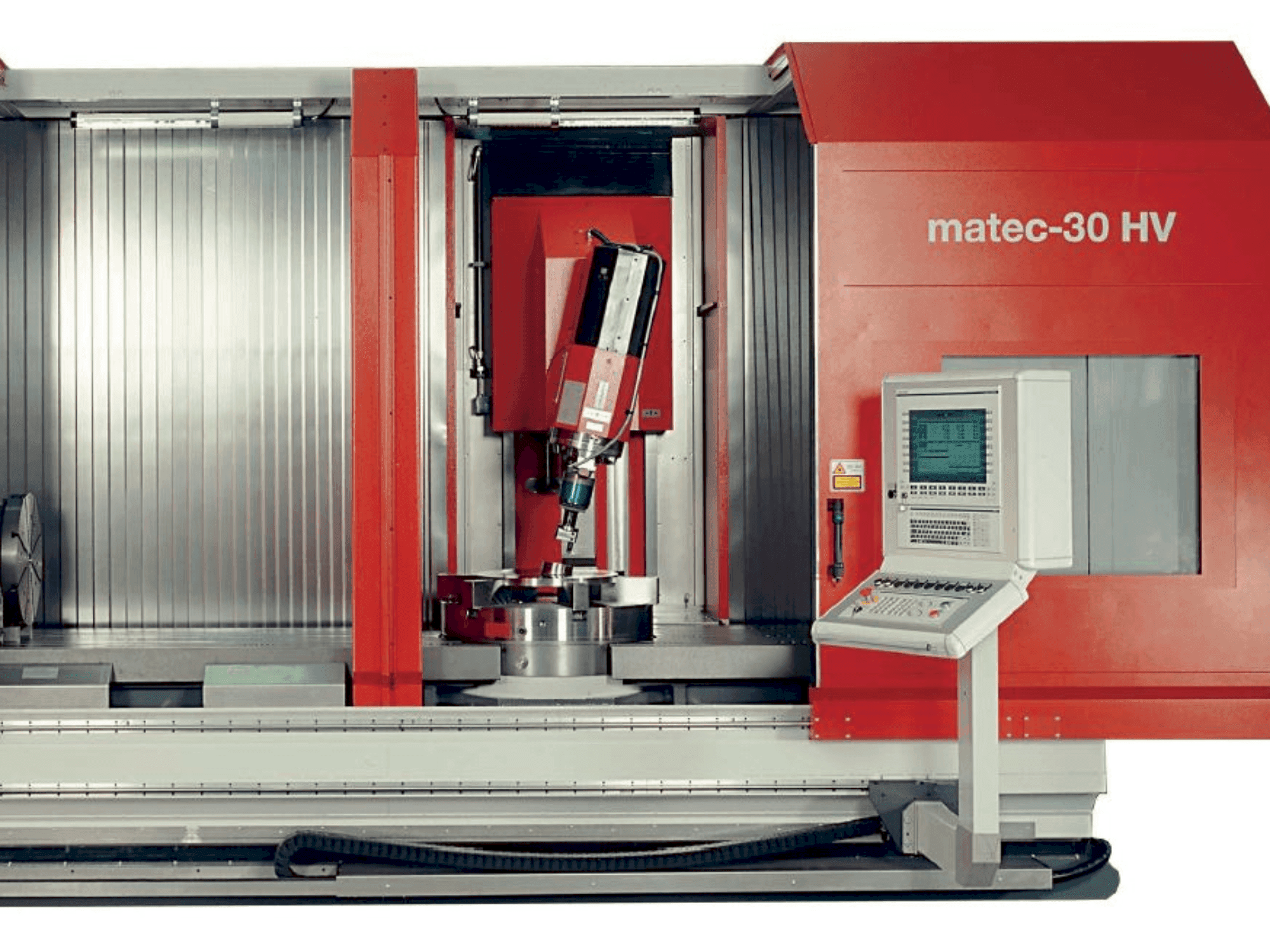 Vue de face de la machine Matec 30 HV