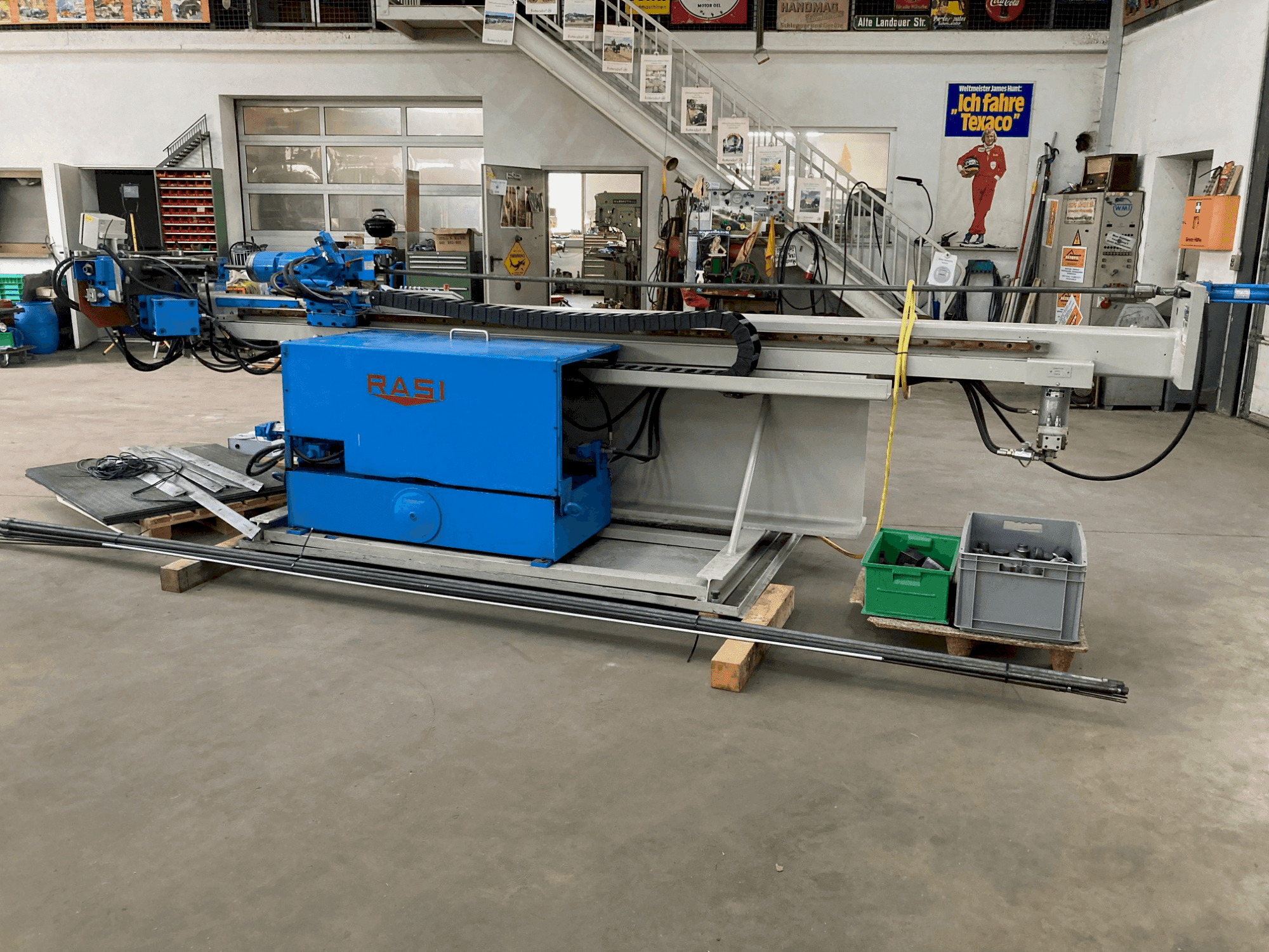 Vue de face de la machine Rasi S80.2 V3