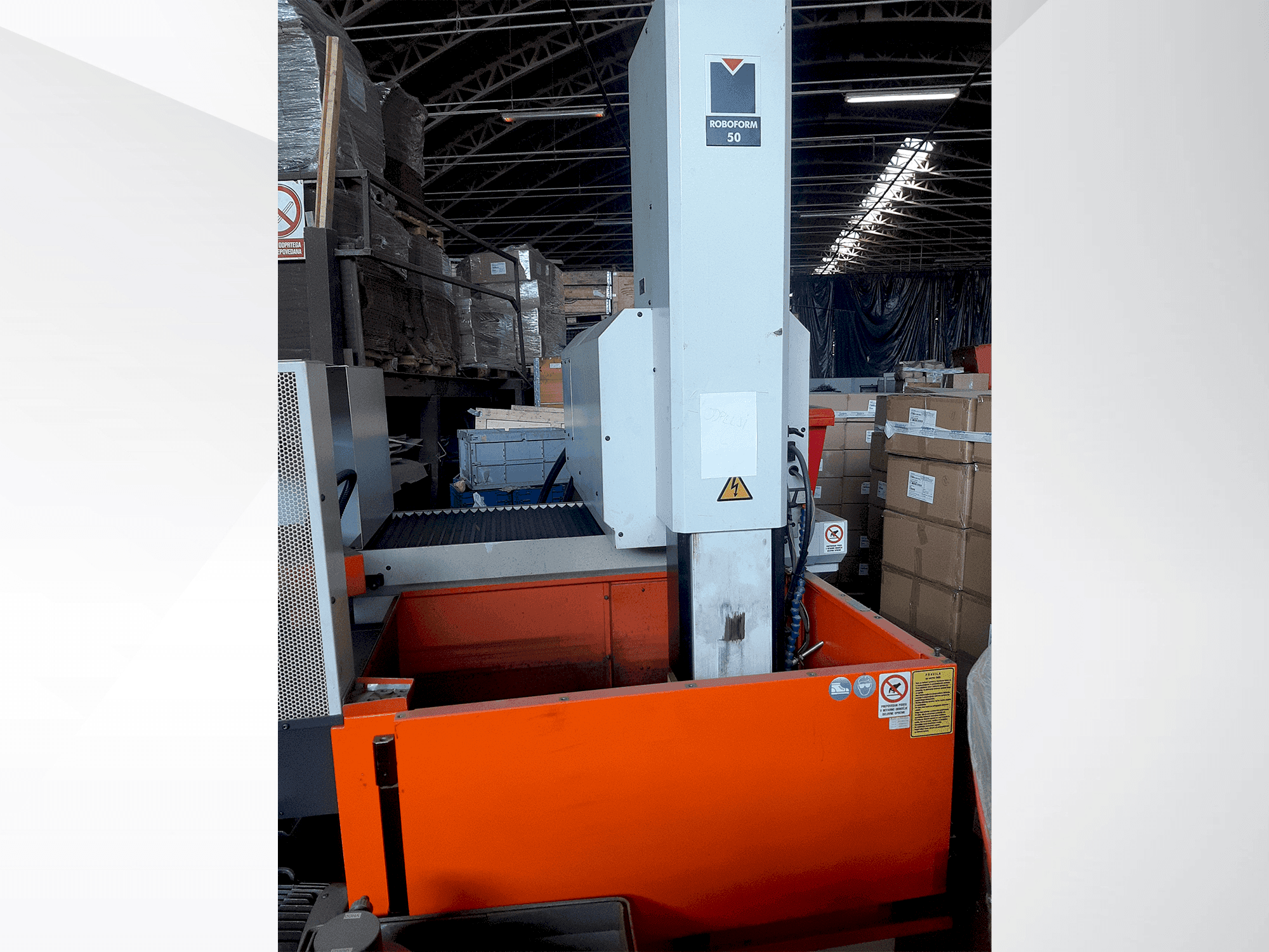 Vue de face de la machine CHARMILLES ROBOFORM 50