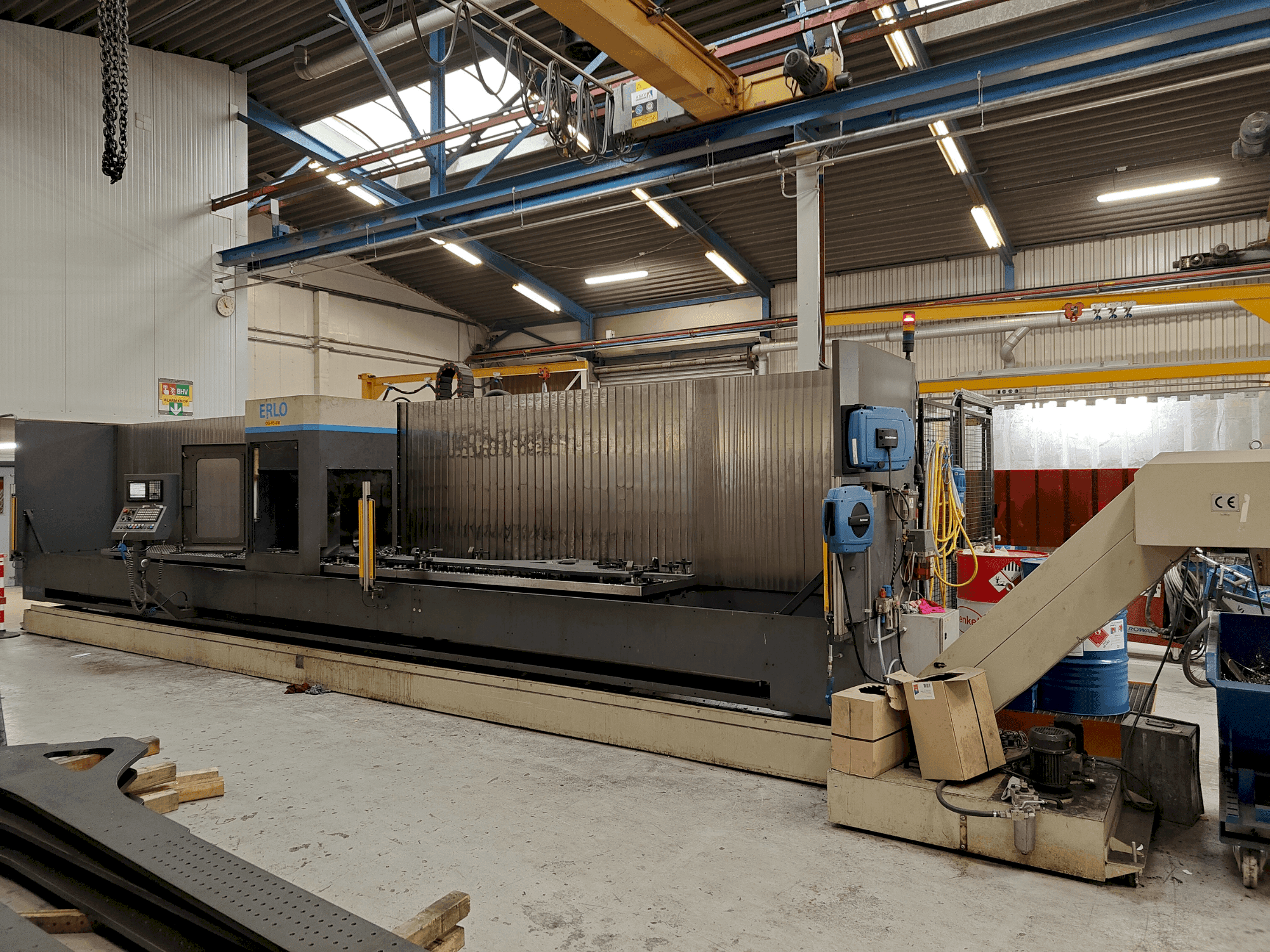 Vue de face de la machine Erlo TH-40