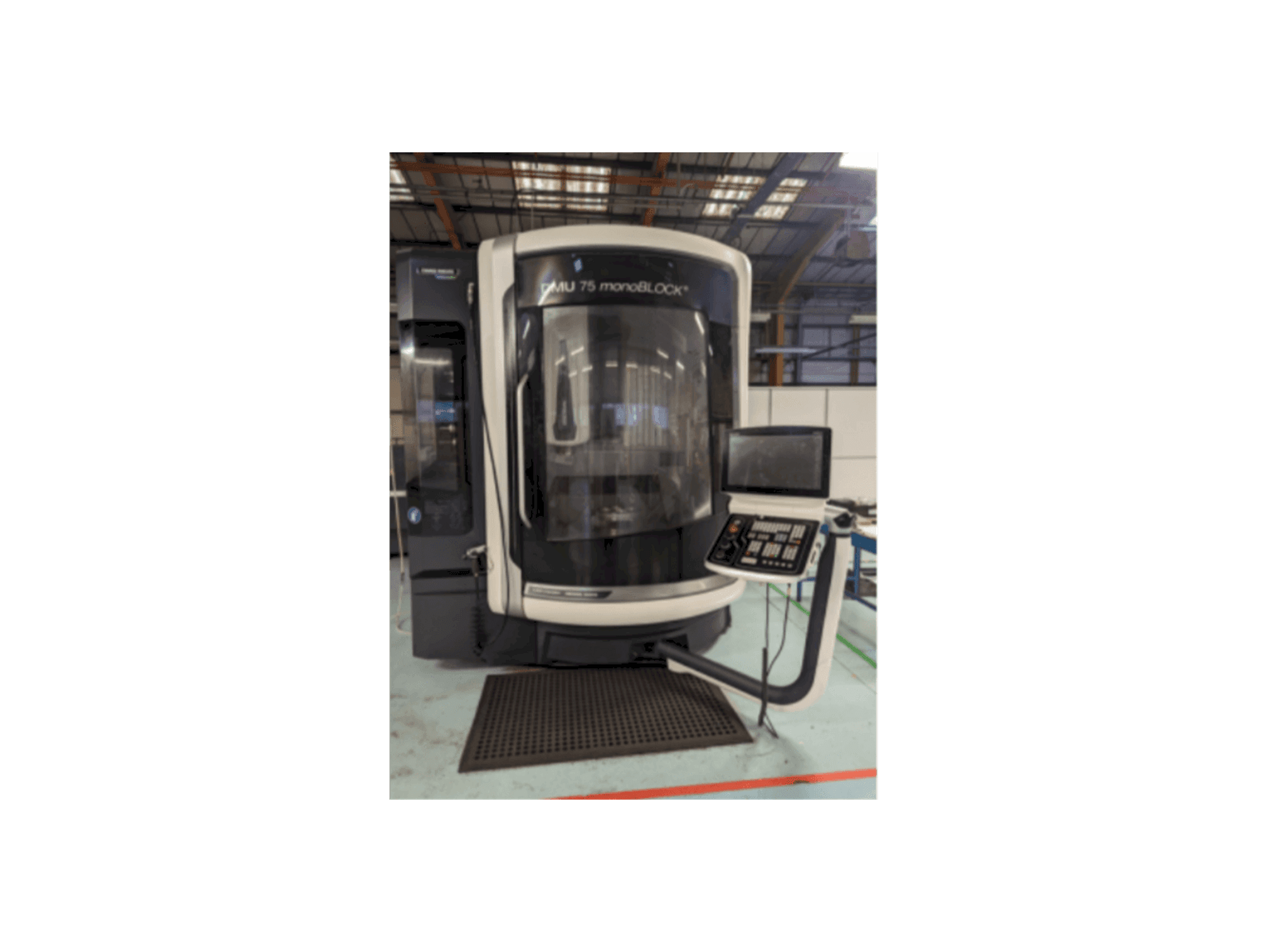 Vue latérale gauche de la machine DMG MORI DMU 75 Monoblock