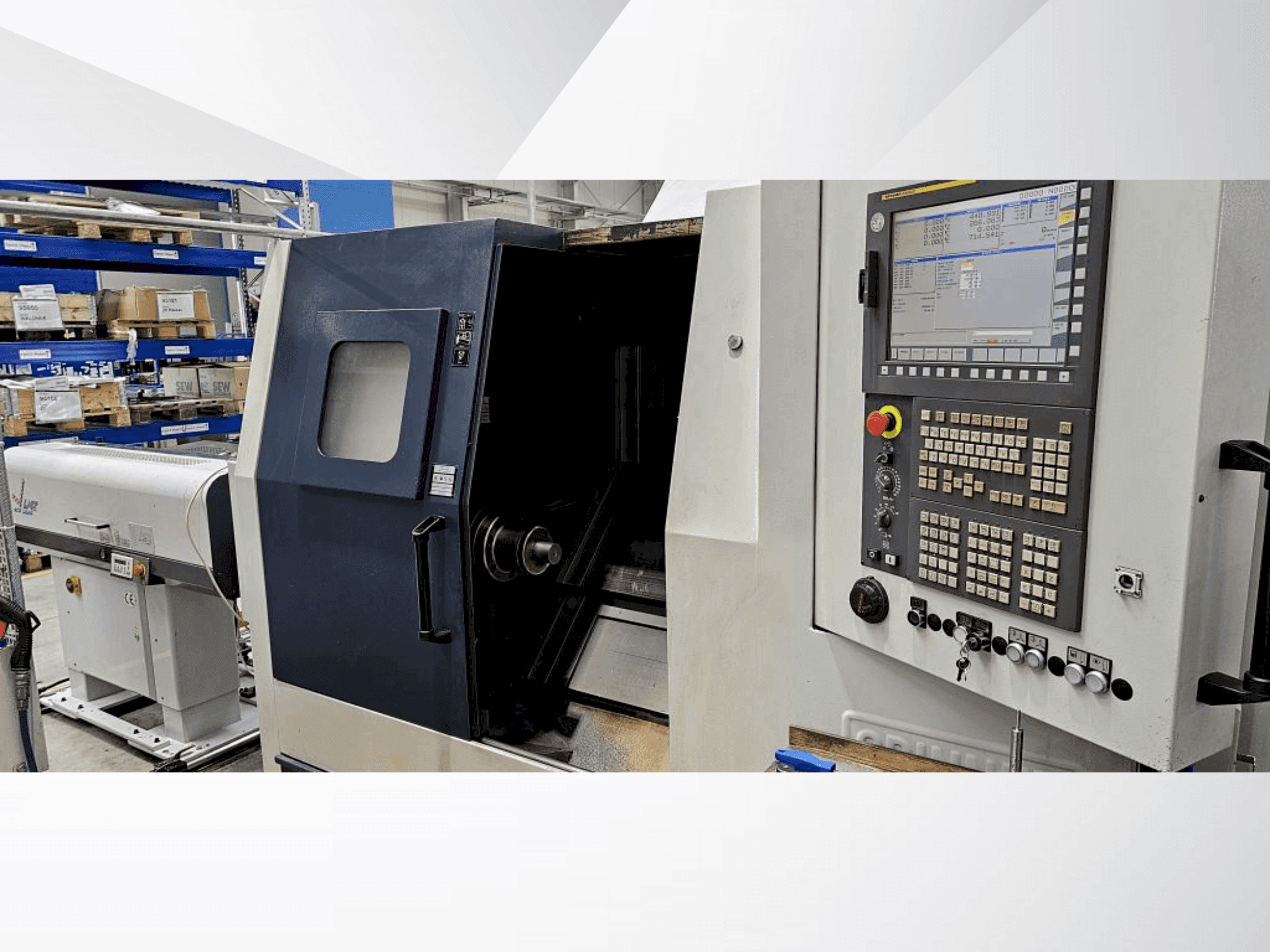 Vue de face de la machine SPINNER TC600