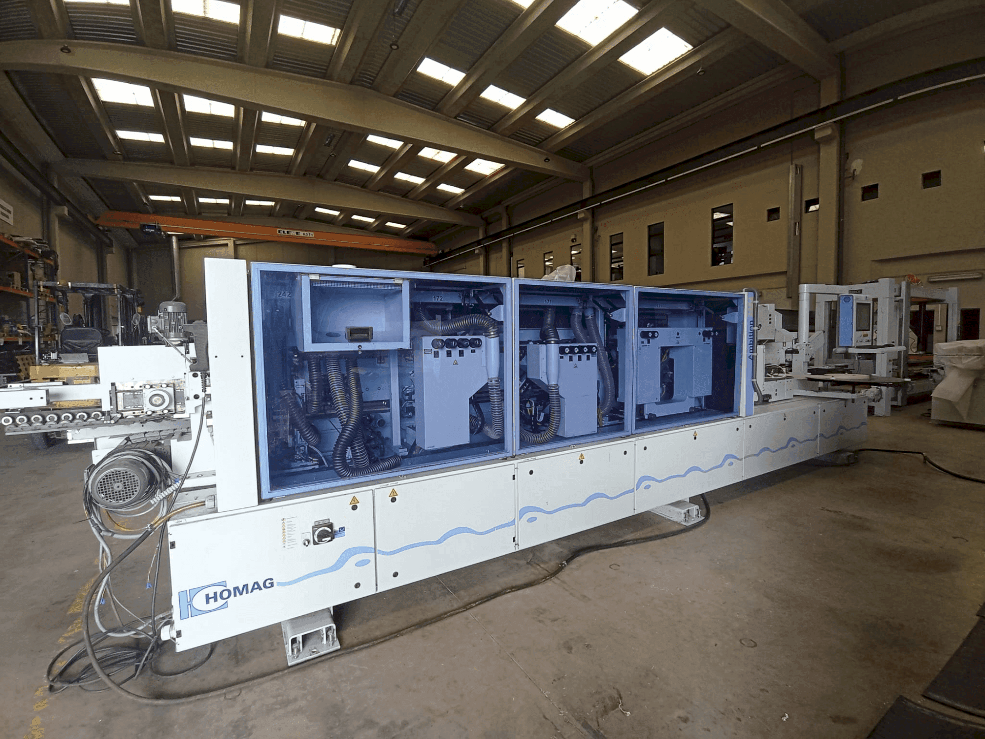 Vue de face de la machine HOMAG KAL 210 AMBITION 2264