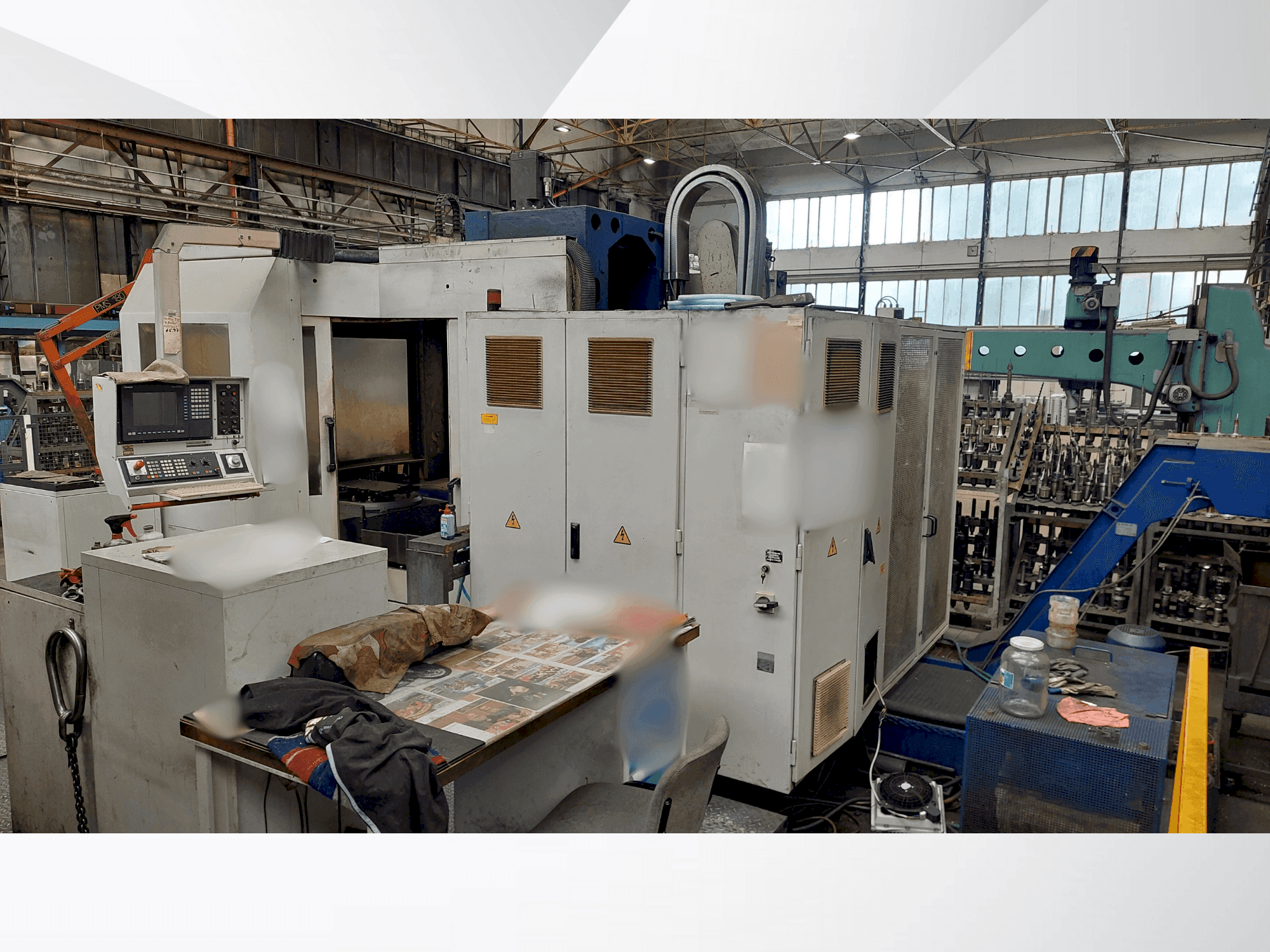 Vue de face de la machine ZPS MCFH 63