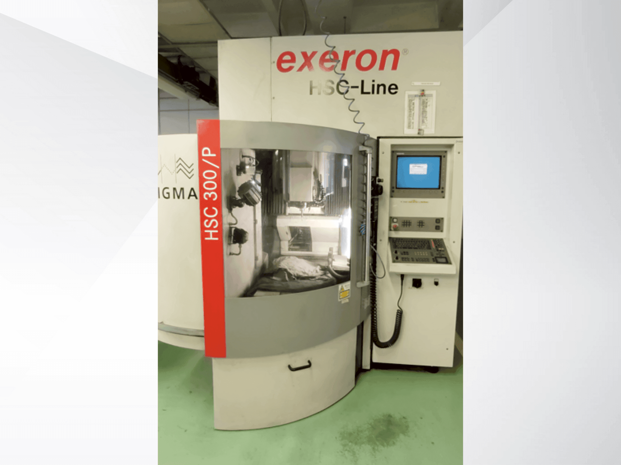 Vue de face de la machine EXTRON Digma HSC 300/P