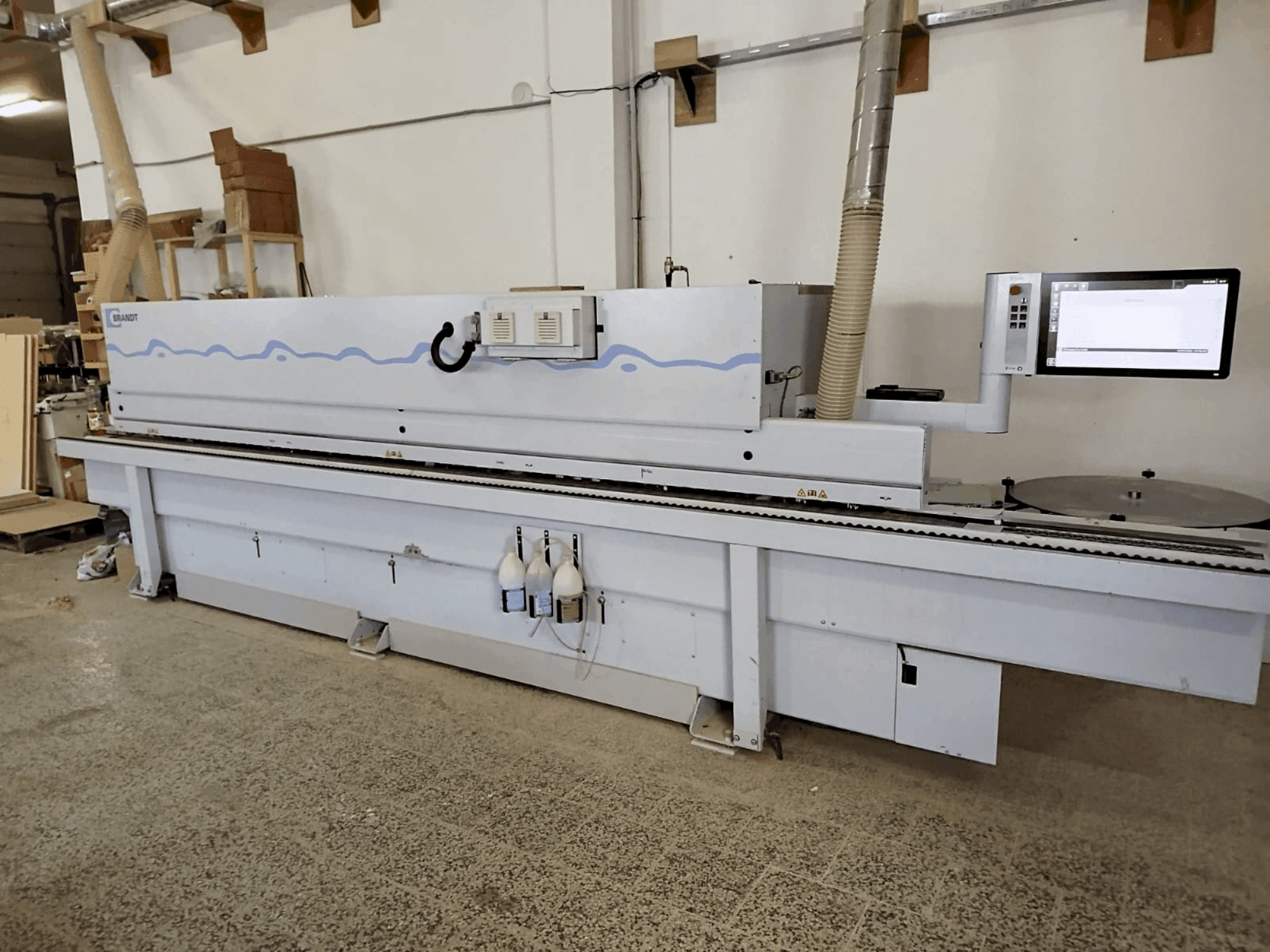 Vue de face de la machine BRANDT KDF 650 Highflex 1650