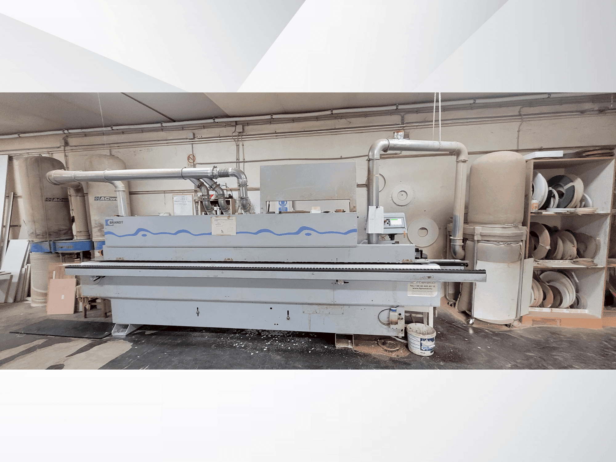 Vue de face de la machine BRANDT KDF 230C Ambition 1230 FC