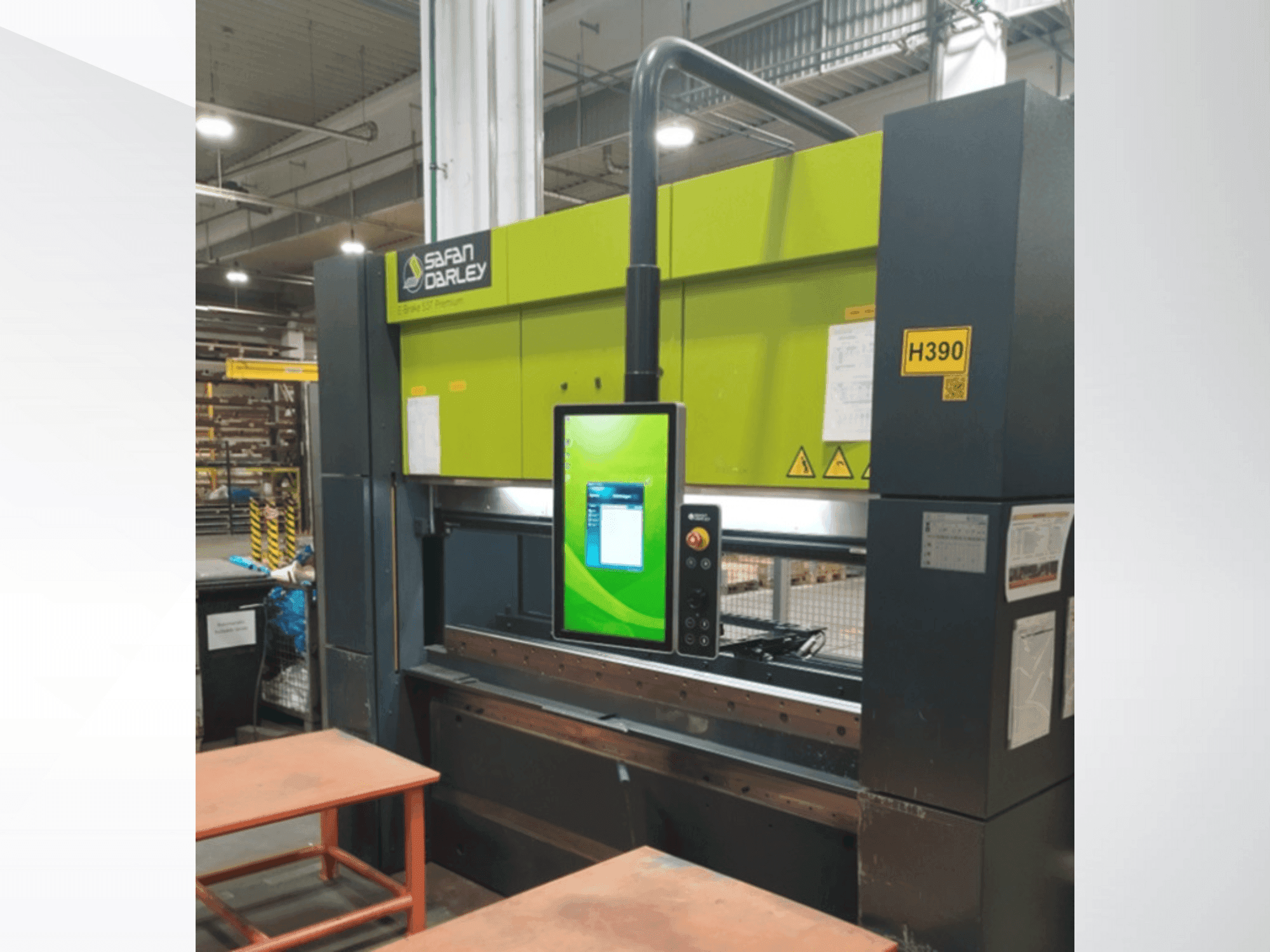 Vue de face de la machine Safan SAFAN DARLEY E-BRAKE premium 50-2050