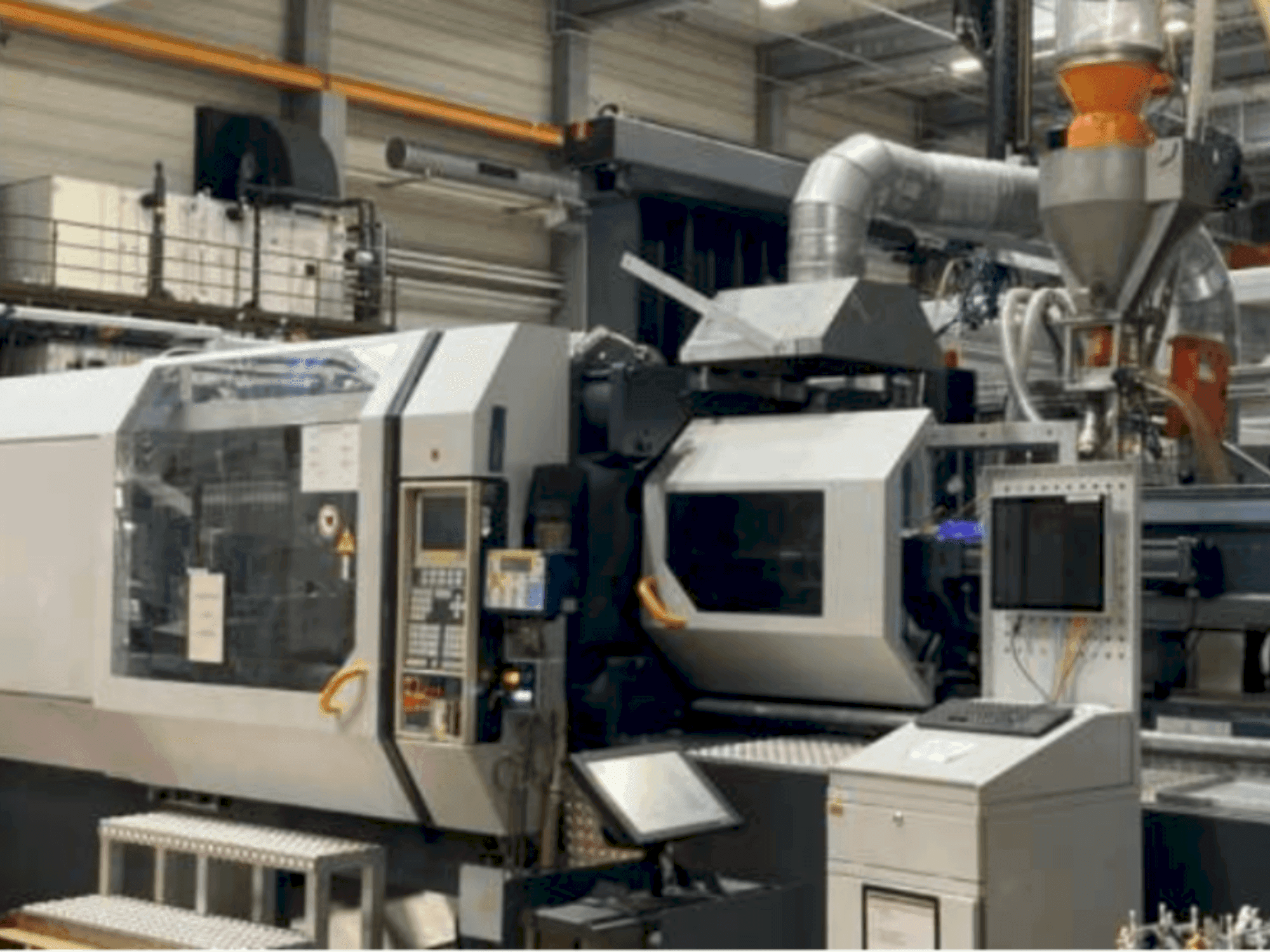 Vue de face de la machine DEMAG Ergotech 5000-1450