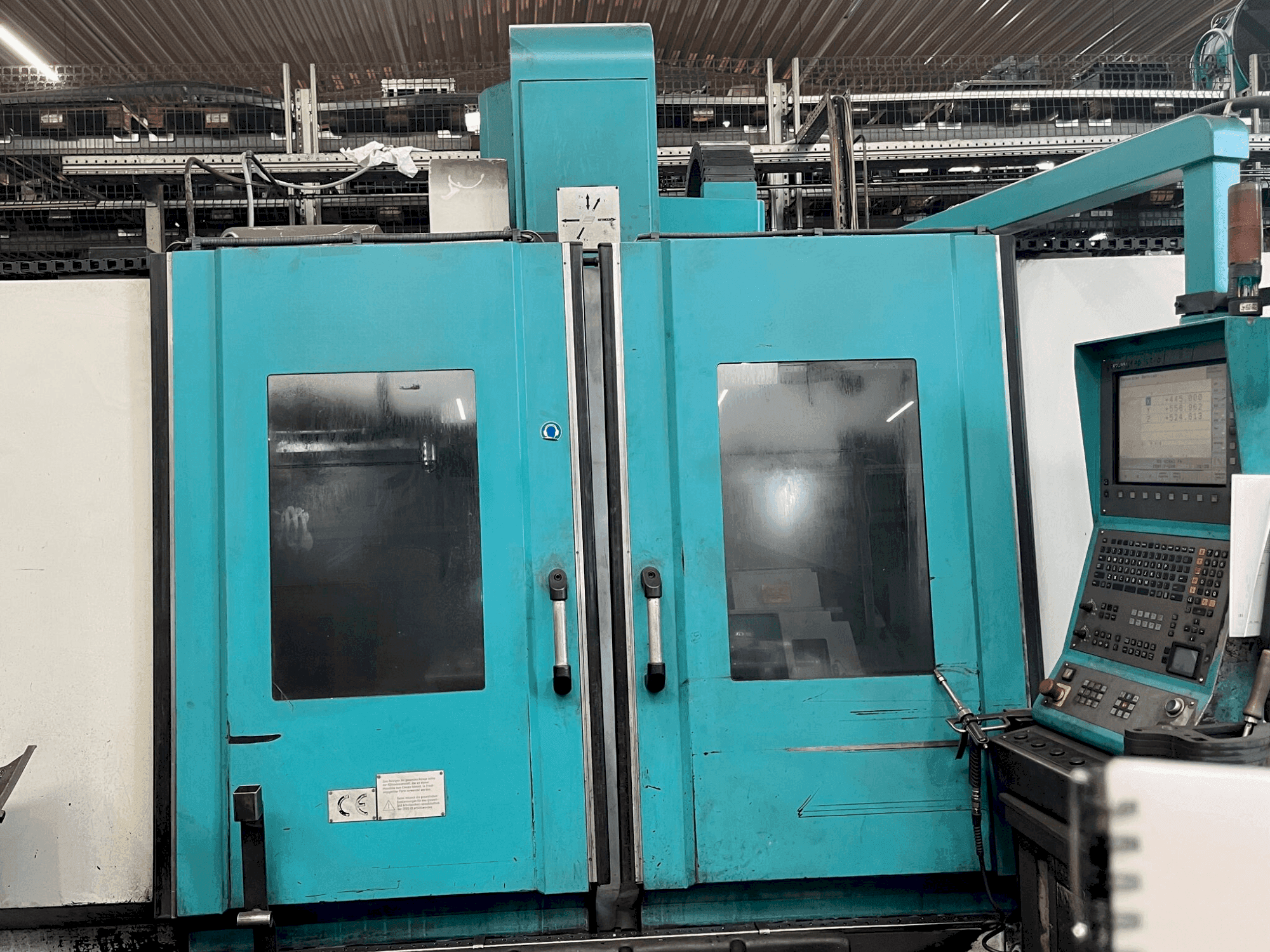 Vue de face de la machine RECKERMANN RBZ-1520