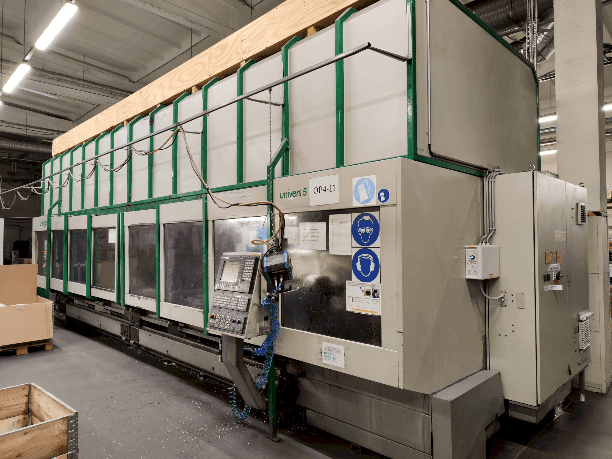 Vue de face de la machine Unisign UNIVERS 5