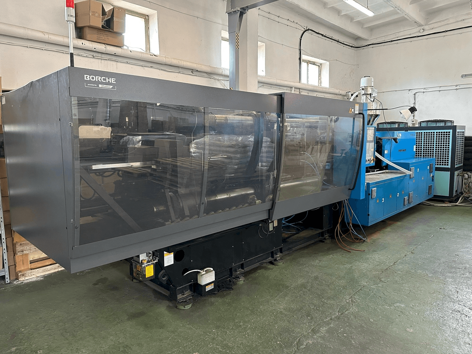 Vue de face de la machine BORCHÊ BS400 Economic