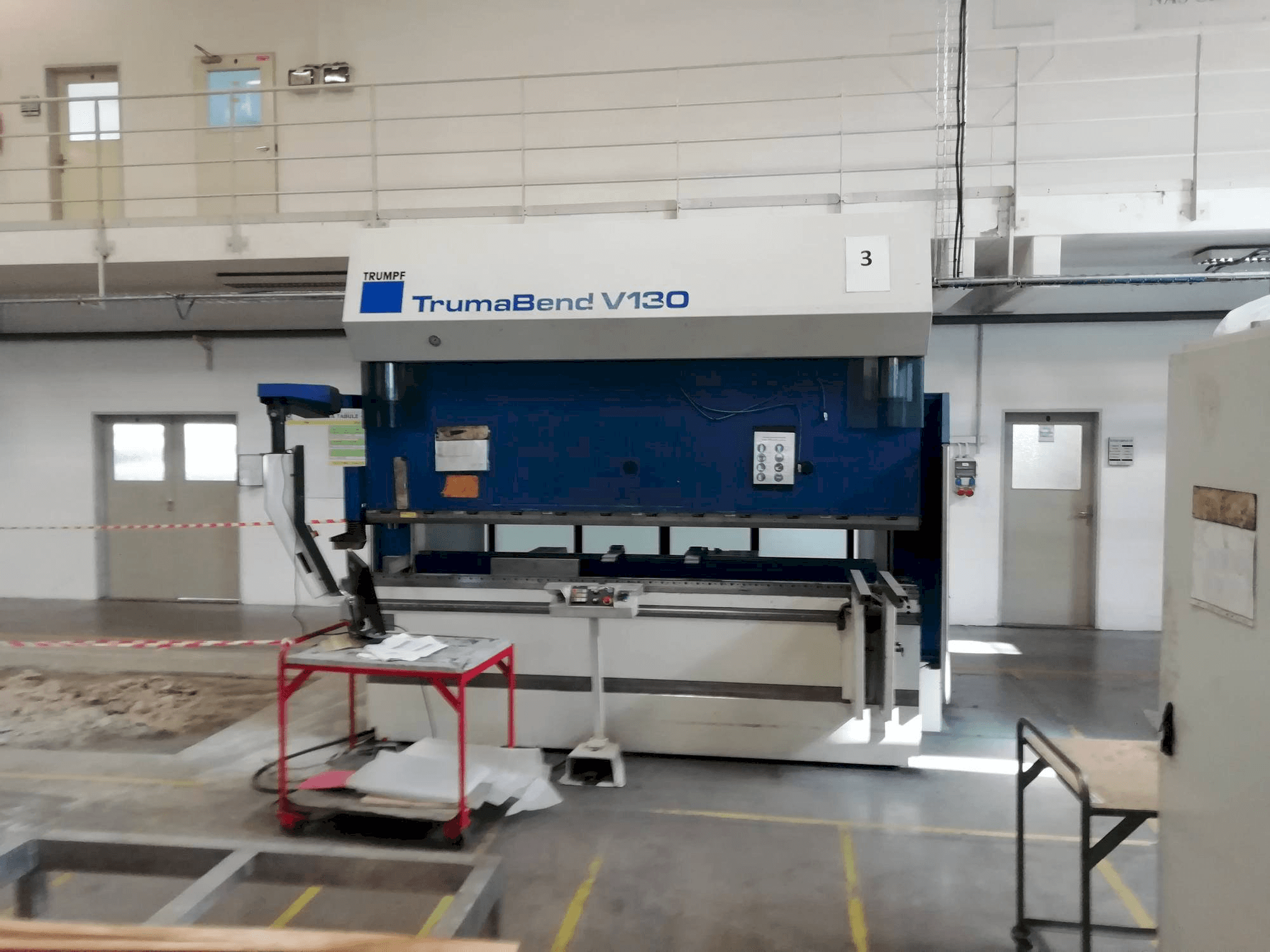 Front view of Trumpf TrumaBend V130 machine