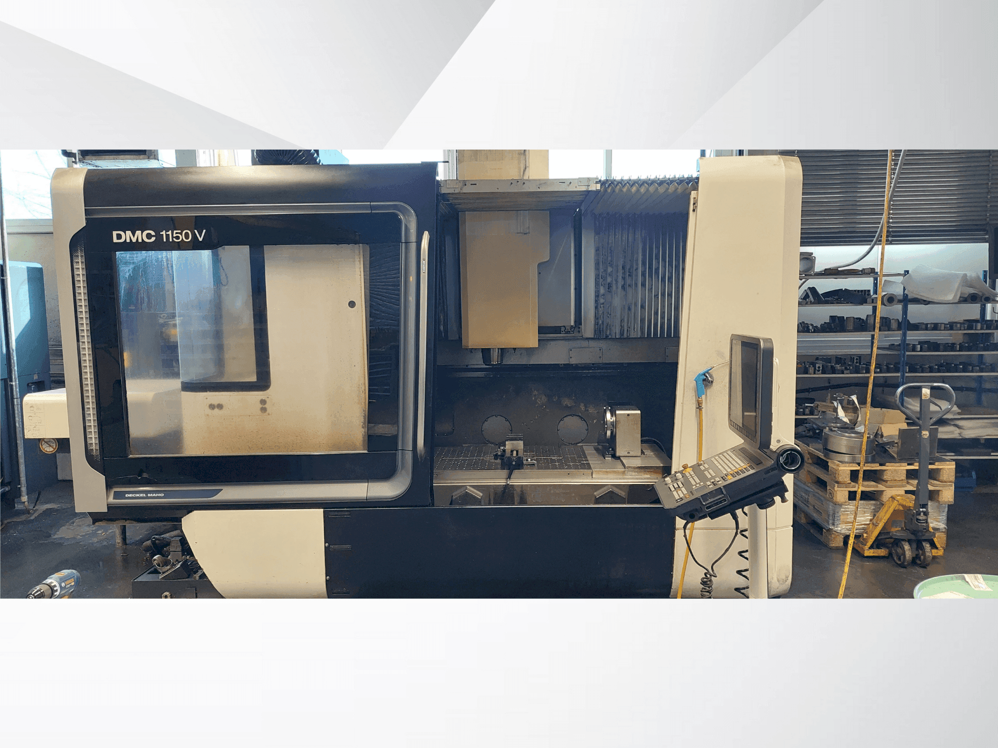 Vue de face de la machine DMG MORI DMC 1150