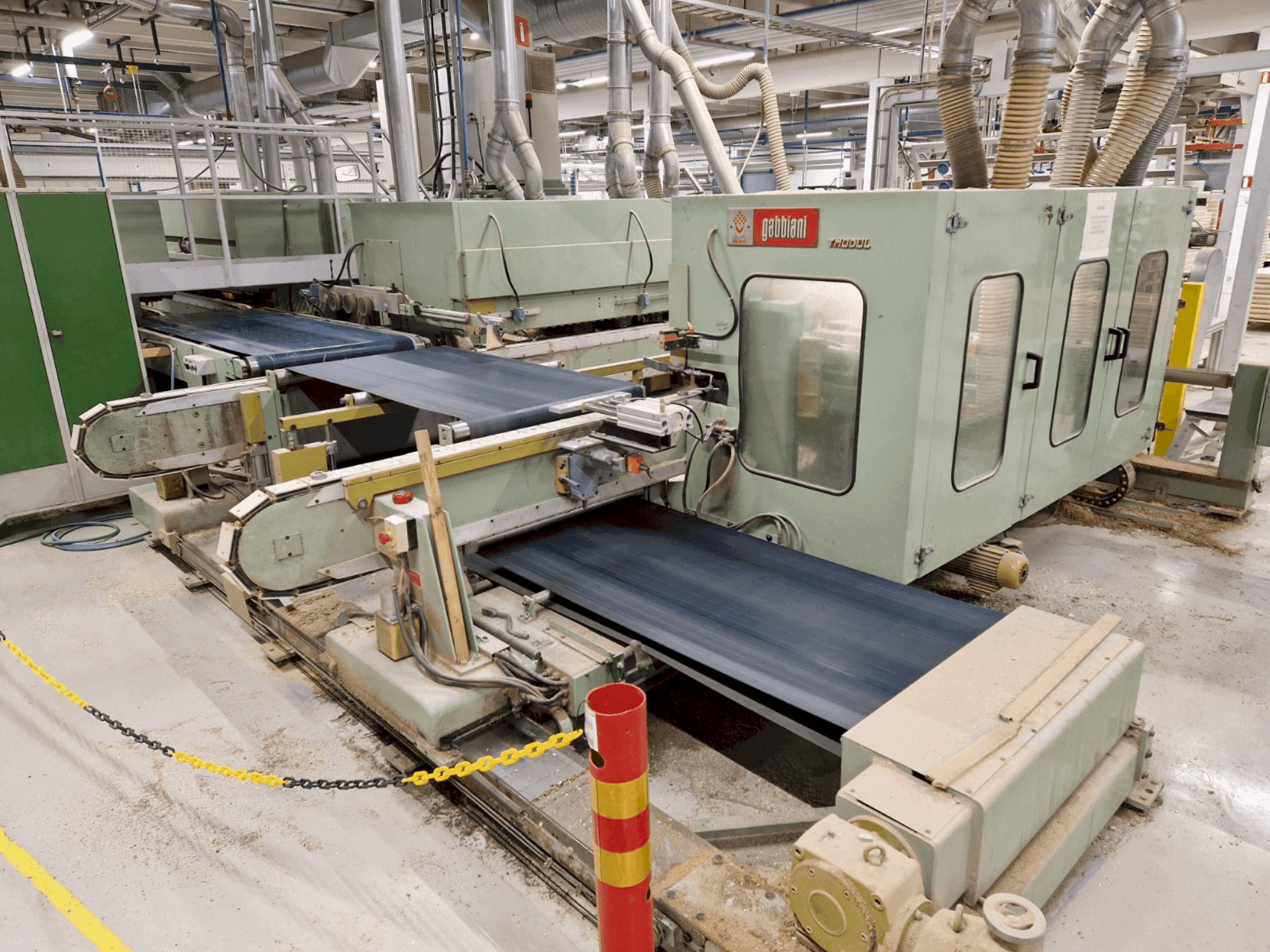 Vue de face de la machine GABIANNI T-Modul